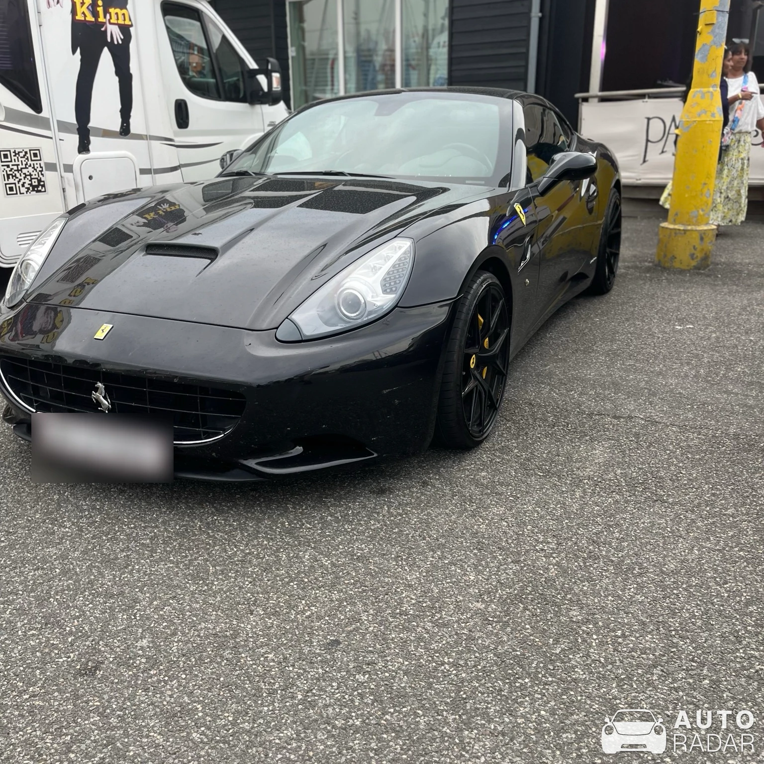 Ferrari California Hamann spotted in Skagen