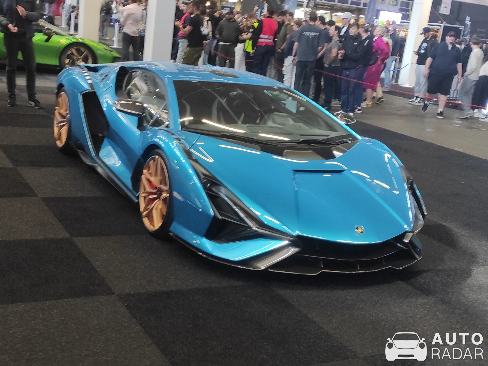 Lamborghini Sián Roadster spotted in Gent