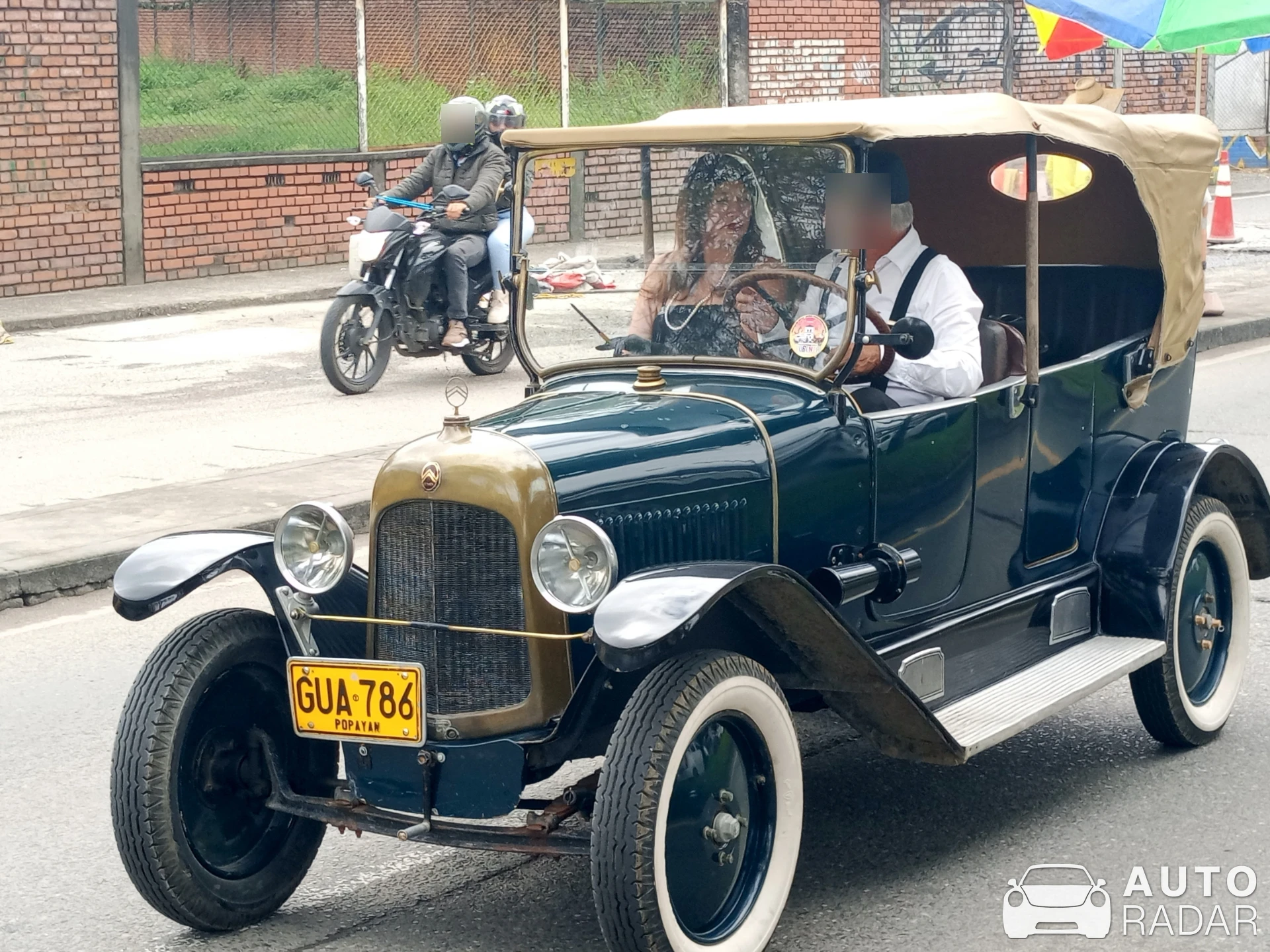 Citroën Type B2 spotted in Popayán