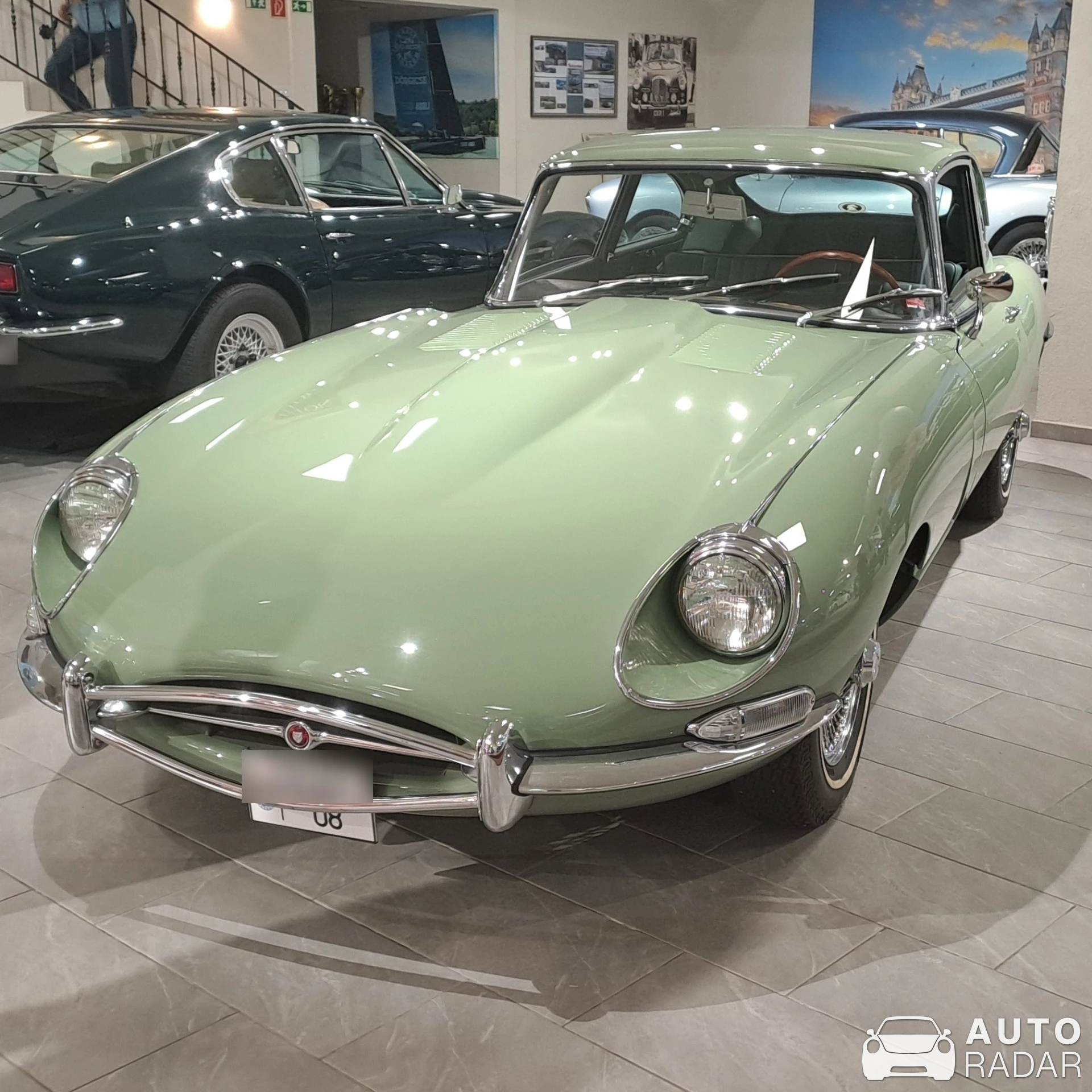 Jaguar E-Type spotted in Dörgicse, Hungary