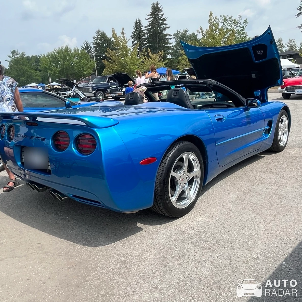 Chevrolet Corvette C5 Convertible spotted in Georgina