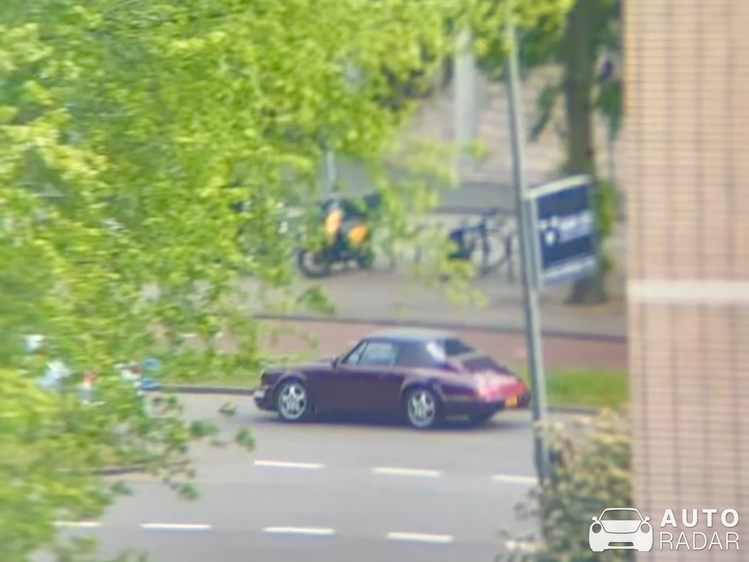 Porsche 964 Carrera 4 Cabriolet spotted in Rotterdam