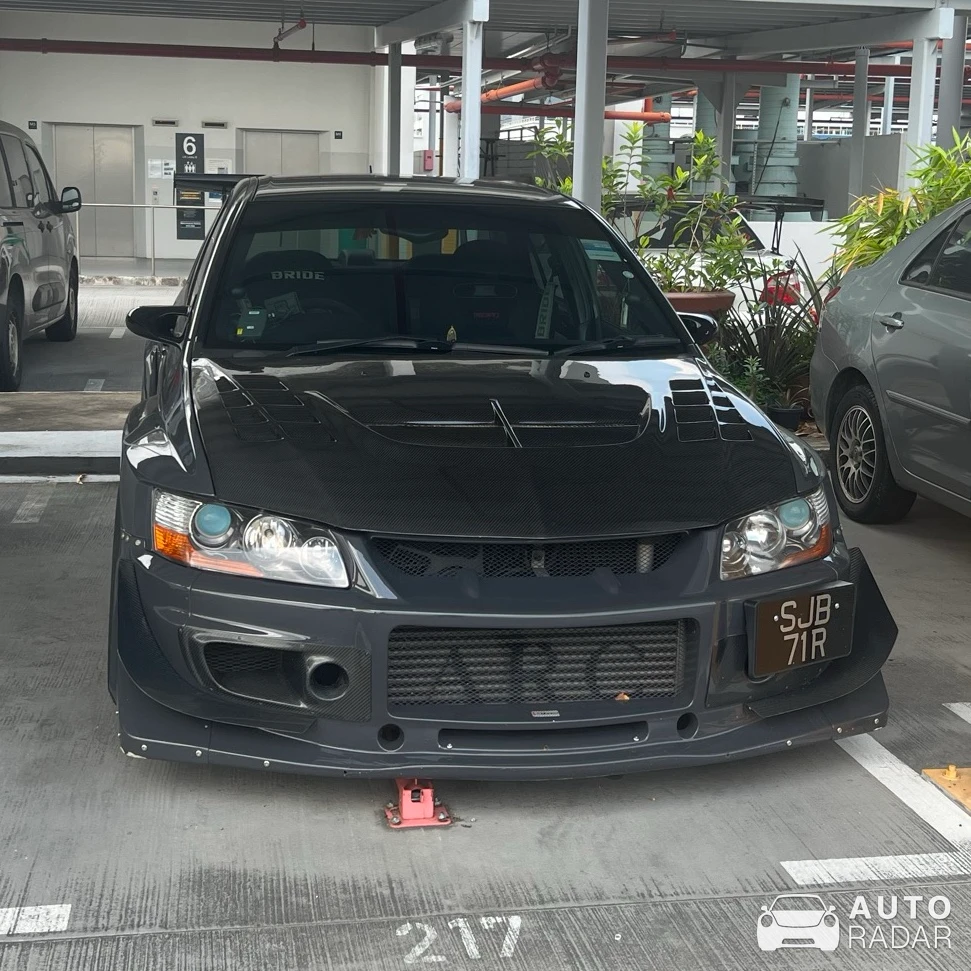 Mitsubishi Lancer Evolution IX GT 400 spotted in Singapore