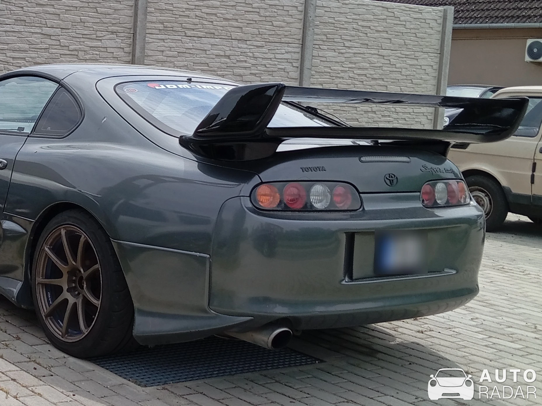 Toyota Supra A80 TRD spotted in Solt