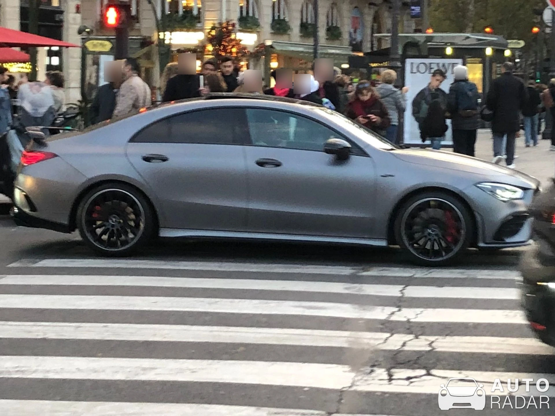 Mercedes-AMG CLA 45 C117 spotted in Paris, France