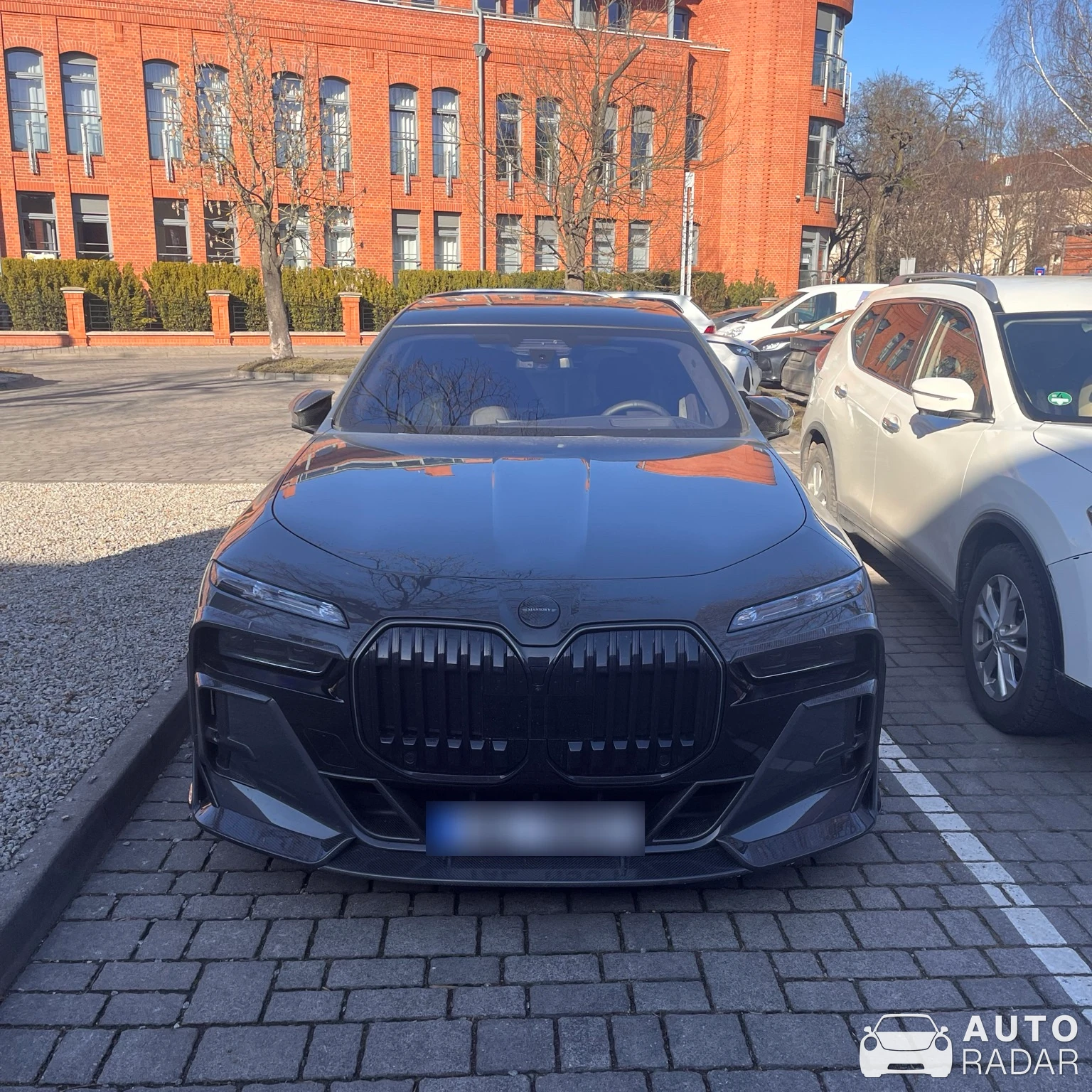 BMW Mansory 7 Series G70 spotted in Poznań