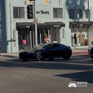 Aston Martin V8 Vantage S spotted in Beverly Hills, United States