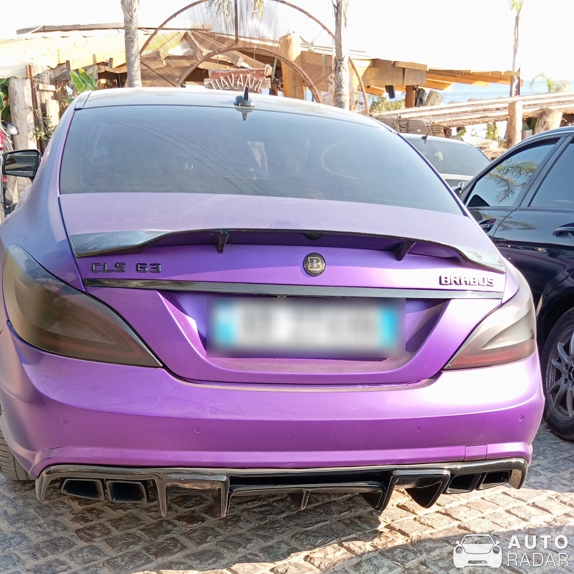 Mercedes-AMG Brabus CLS spotted in Himarë