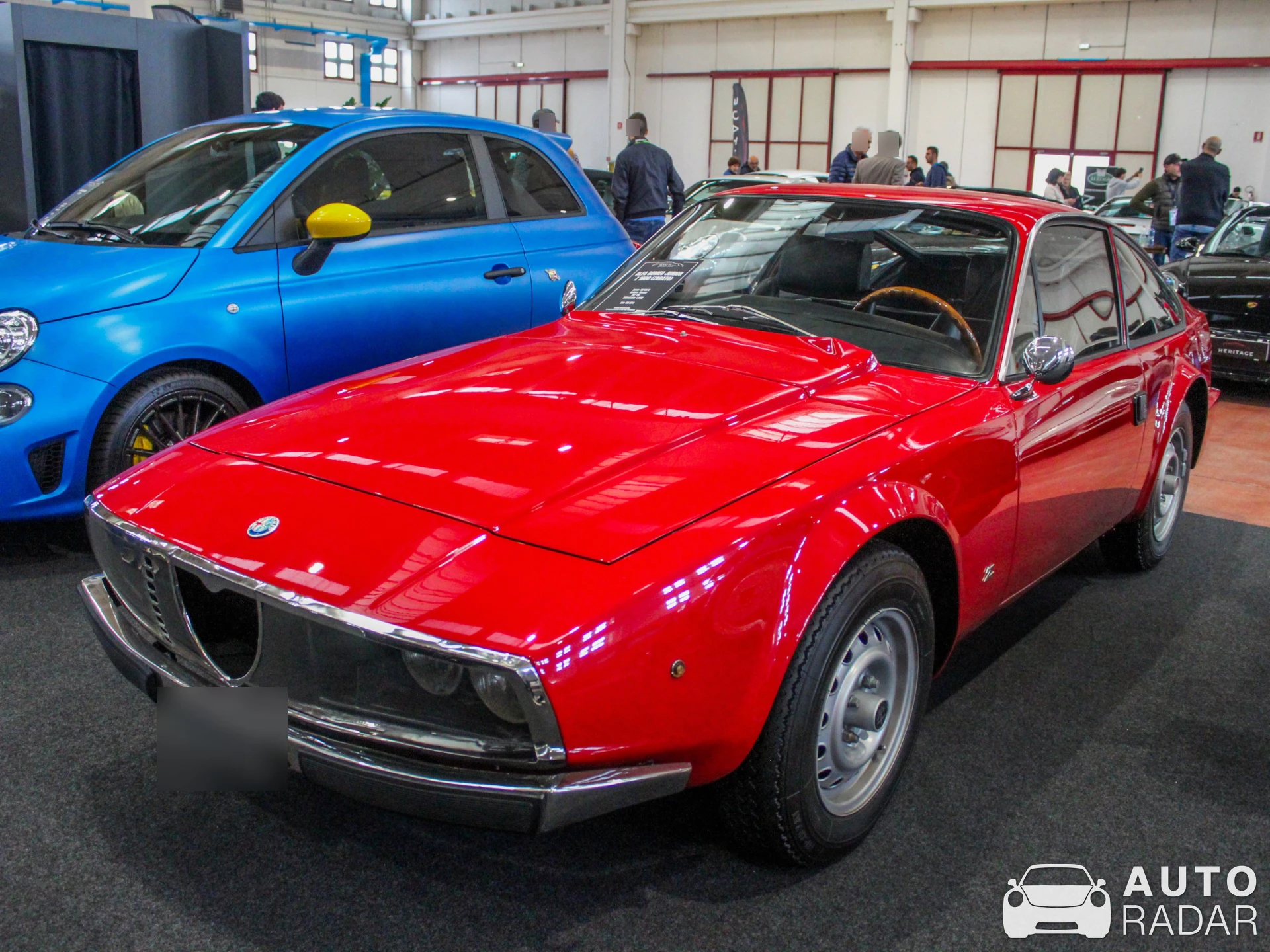 Alfa Romeo Junior Zagato spotted in Fascia d'Oro