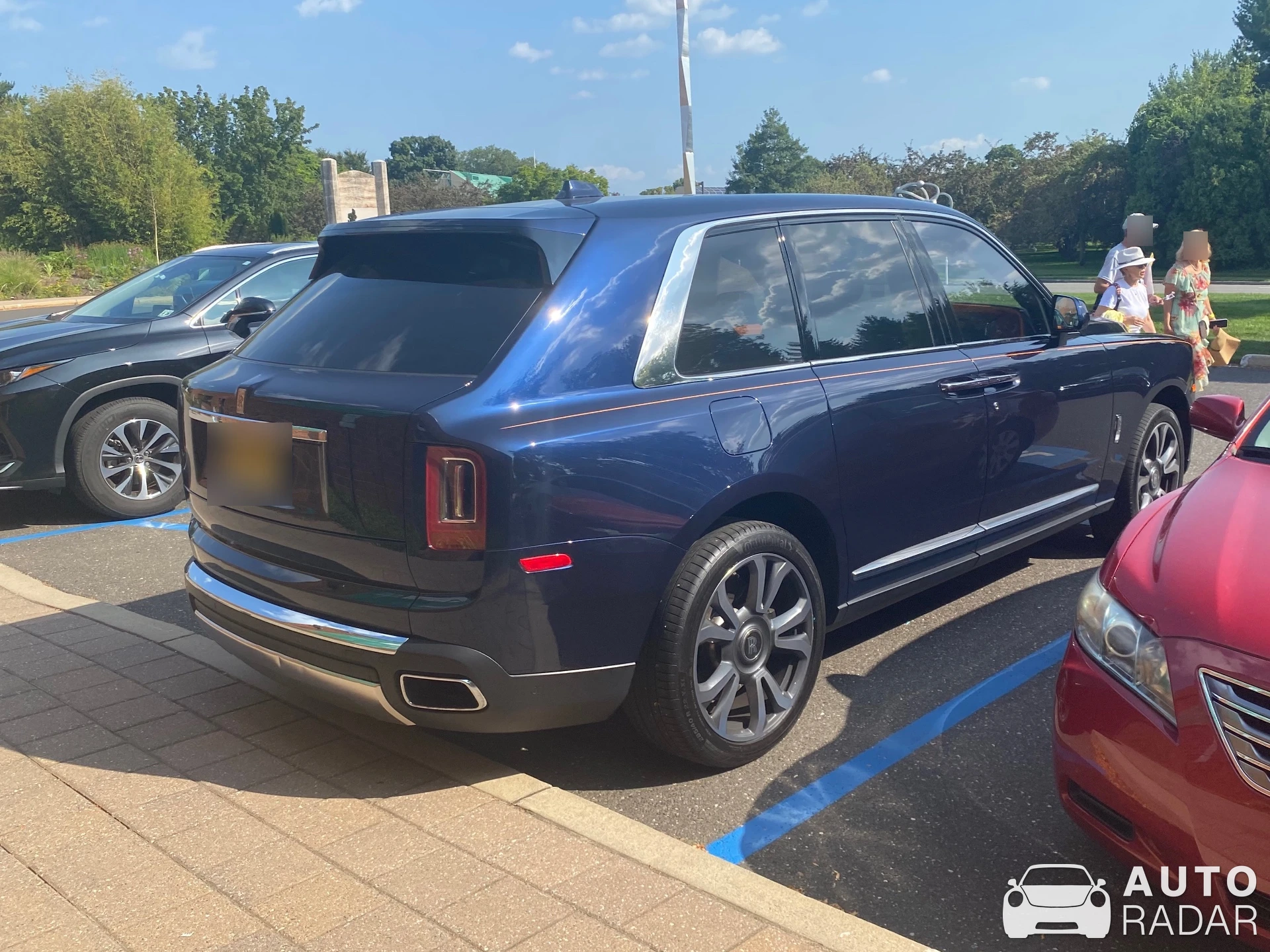 Rolls-Royce Cullinan spotted in Hamilton Township, United States