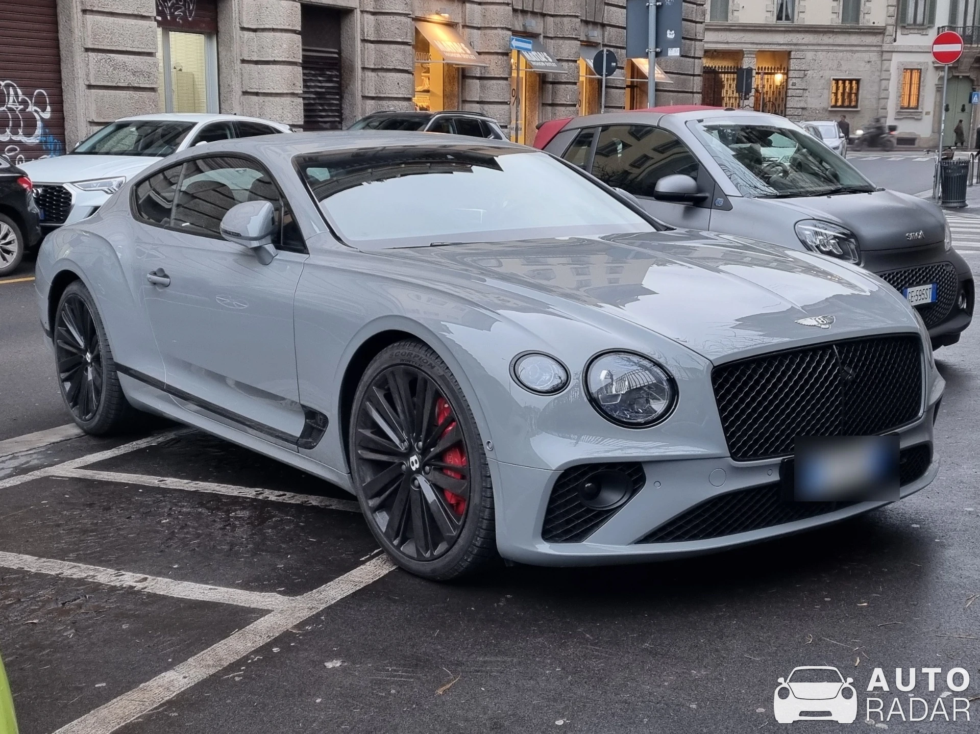 Bentley Continental GT V8 2020 spotted in Milano, Italy