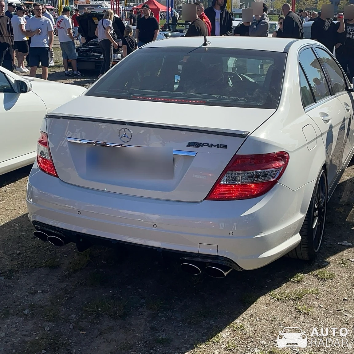 Mercedes-Benz C63 AMG Black Series spotted in Böblingen