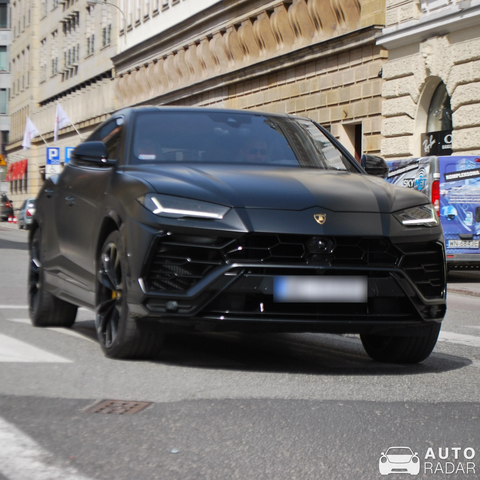 Lamborghini Urus spotted in Warszawa, Poland