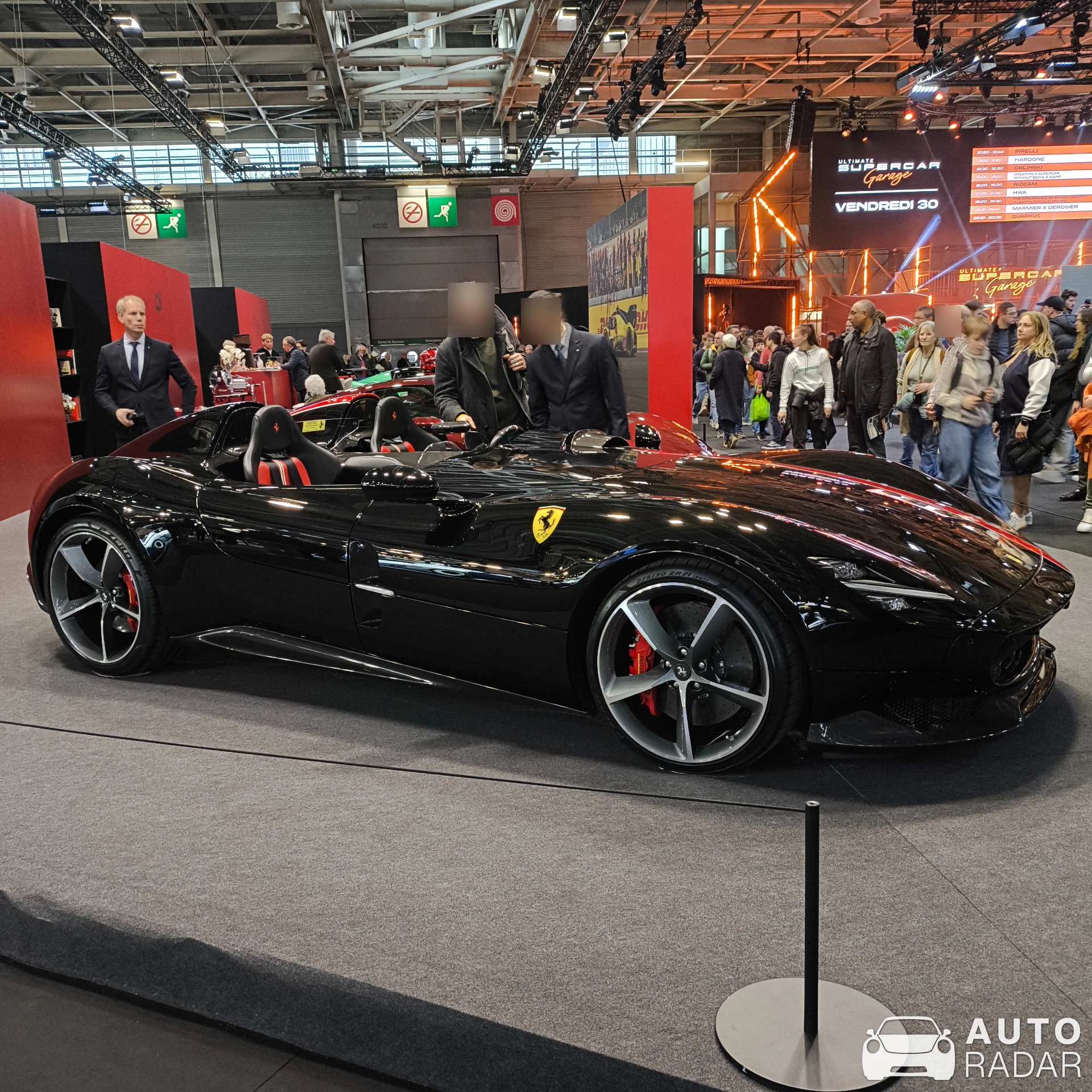 Ferrari Monza SP2 spotted in Paris, France