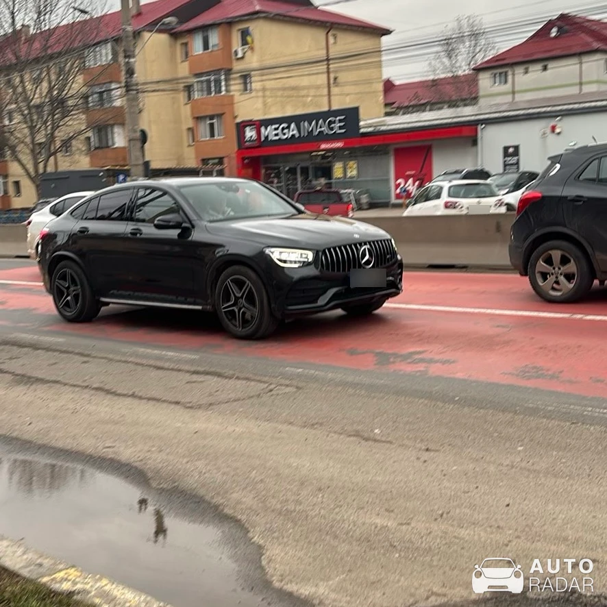 Mercedes-AMG GLC 63 Coupé C253 2019 spotted in Bragadiru