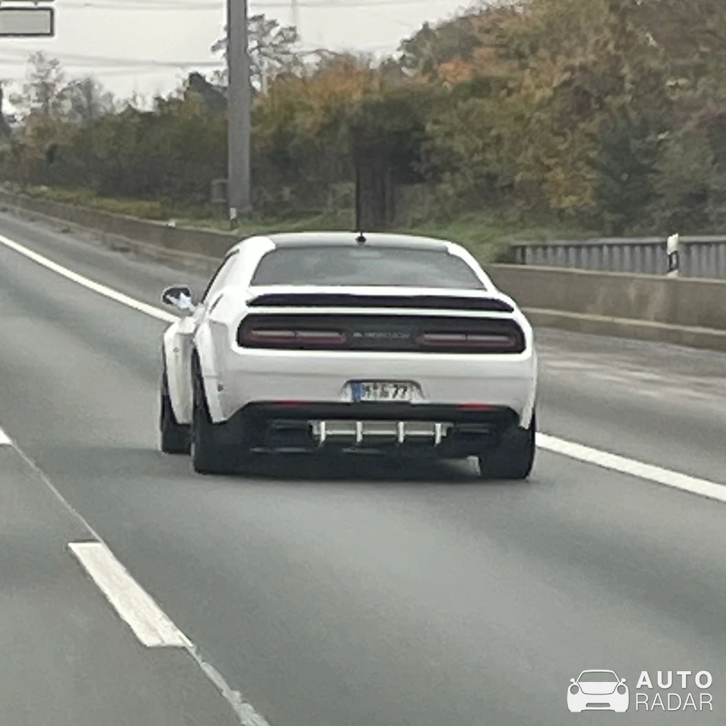 Dodge Challenger R/T Scat Pack Widebody spotted in Hilden