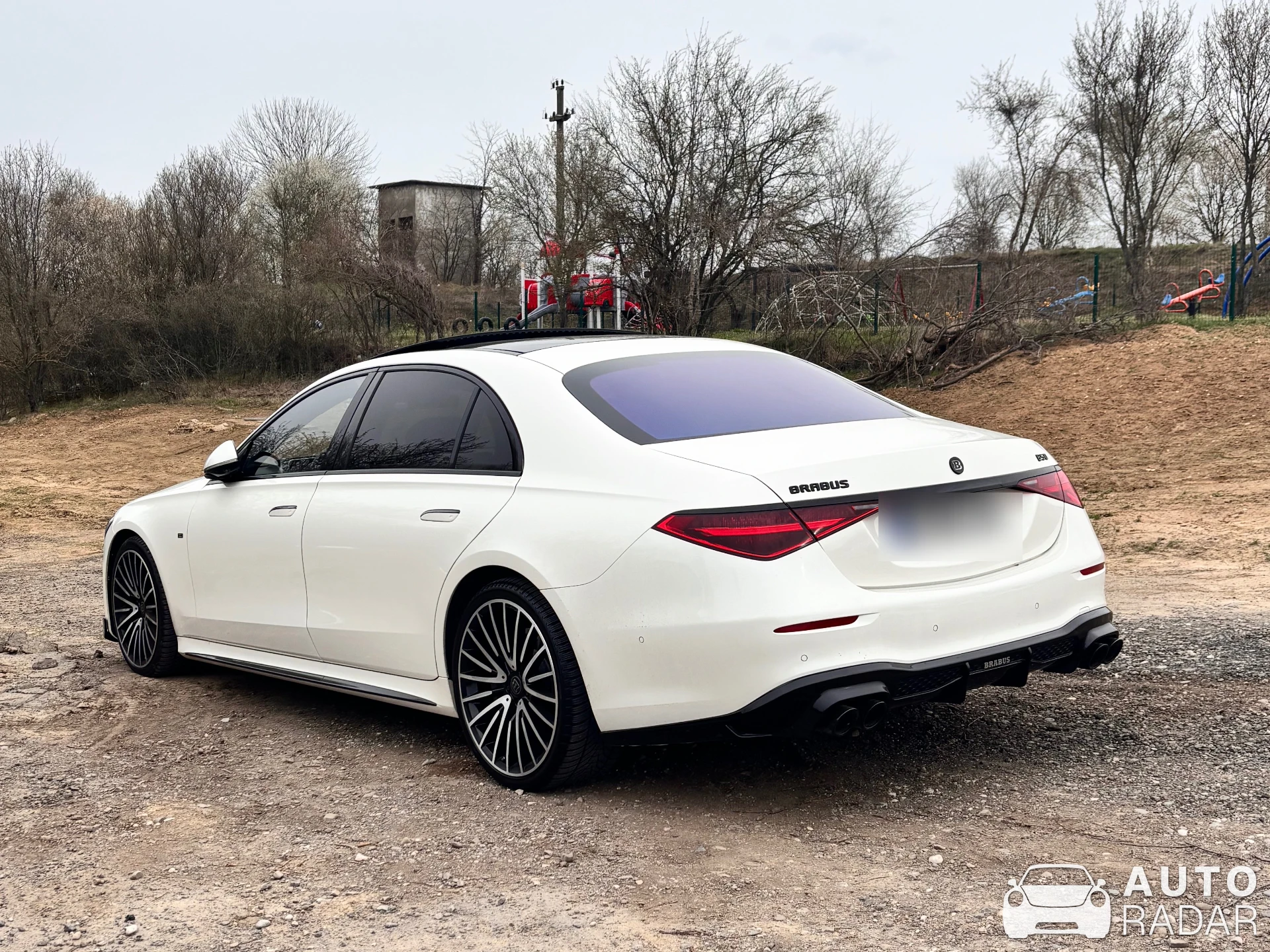 Mercedes-AMG Brabus S 63 E-Performance W223 spotted in Balotești, Romania