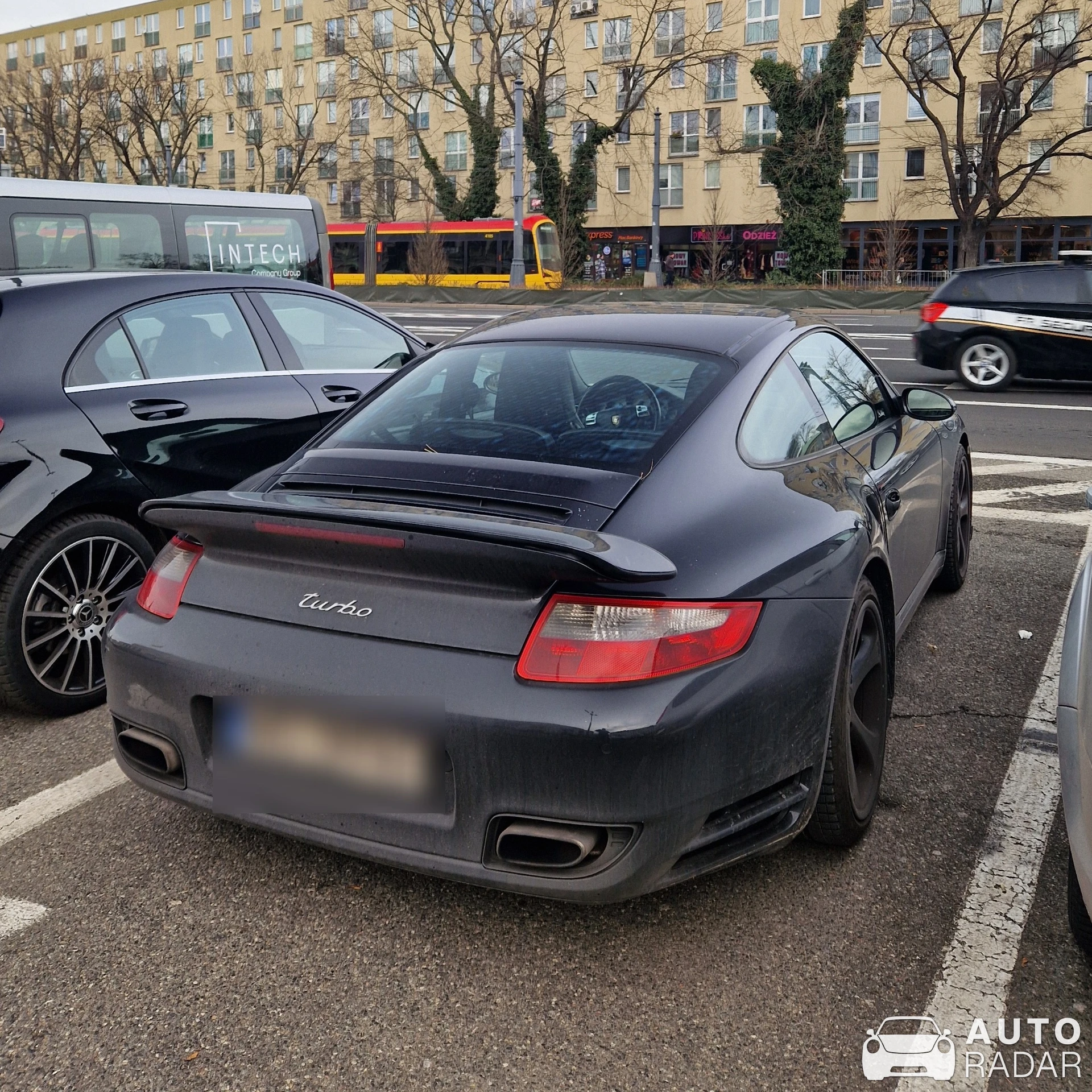 Porsche 997 Turbo spotted in Warsaw, Poland