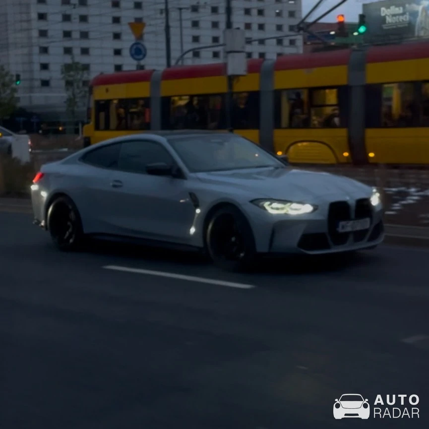 BMW M4 G82 Coupé Competition spotted in Warszawa, Polska