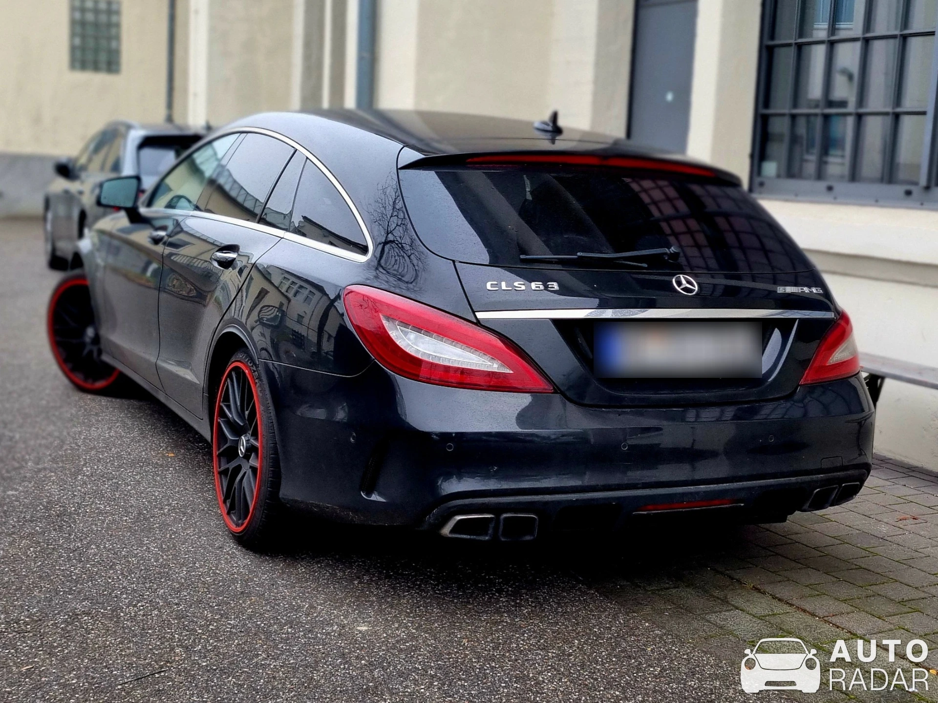 Mercedes-Benz CLS 63 AMG X218 Shooting Brake spotted in Düsseldorf, Germany