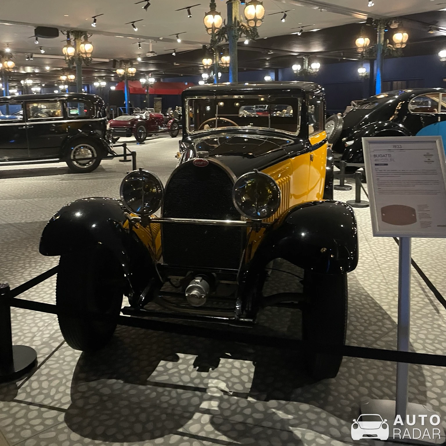 Bugatti Type 49 spotted in Mulhouse