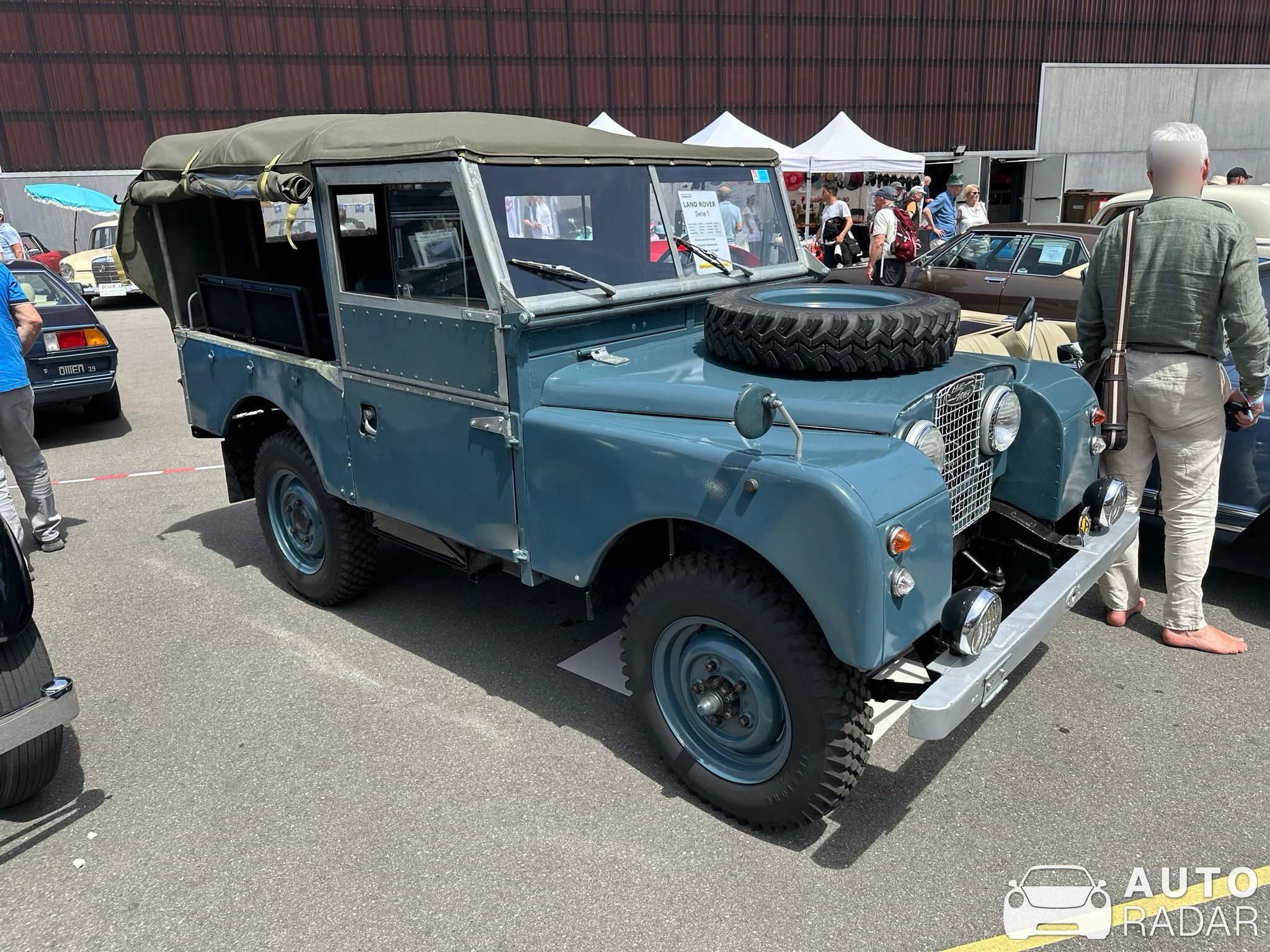 Land Rover Series I spotted in Luzern