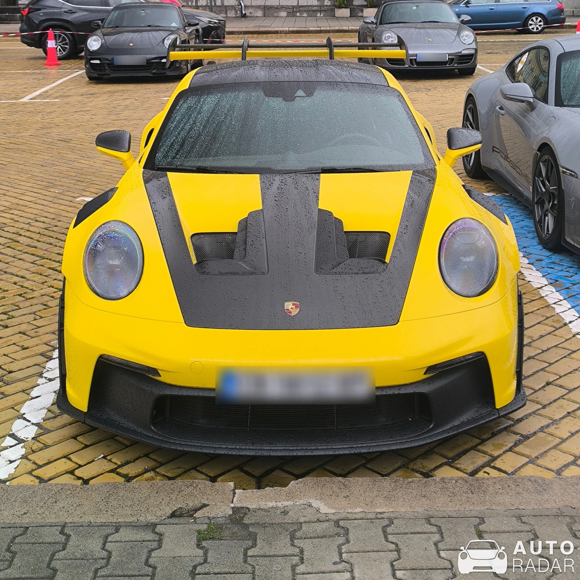 Porsche 992 GT3 RS MkI spotted in Sofia, Bulgaria