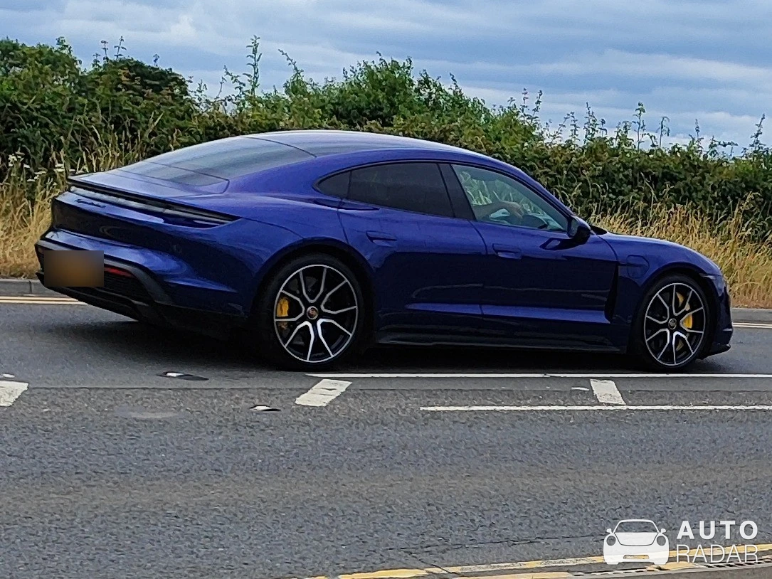Porsche Taycan Turbo S spotted in Bournemouth, Christchurch and Poole, United Kingdom