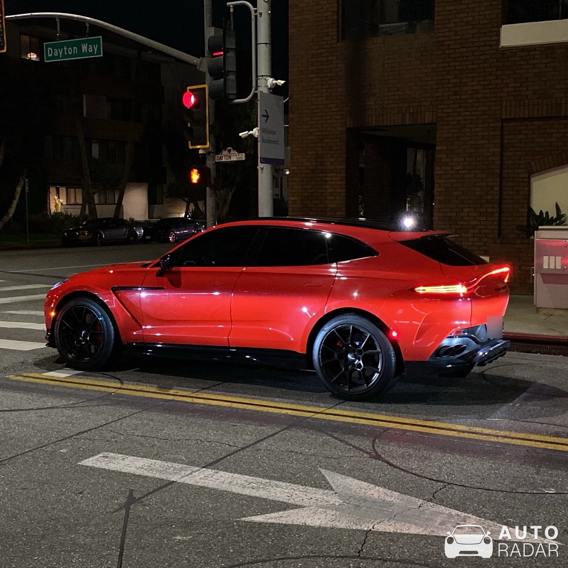 Aston Martin DBX707 spotted in Beverly Hills, United States