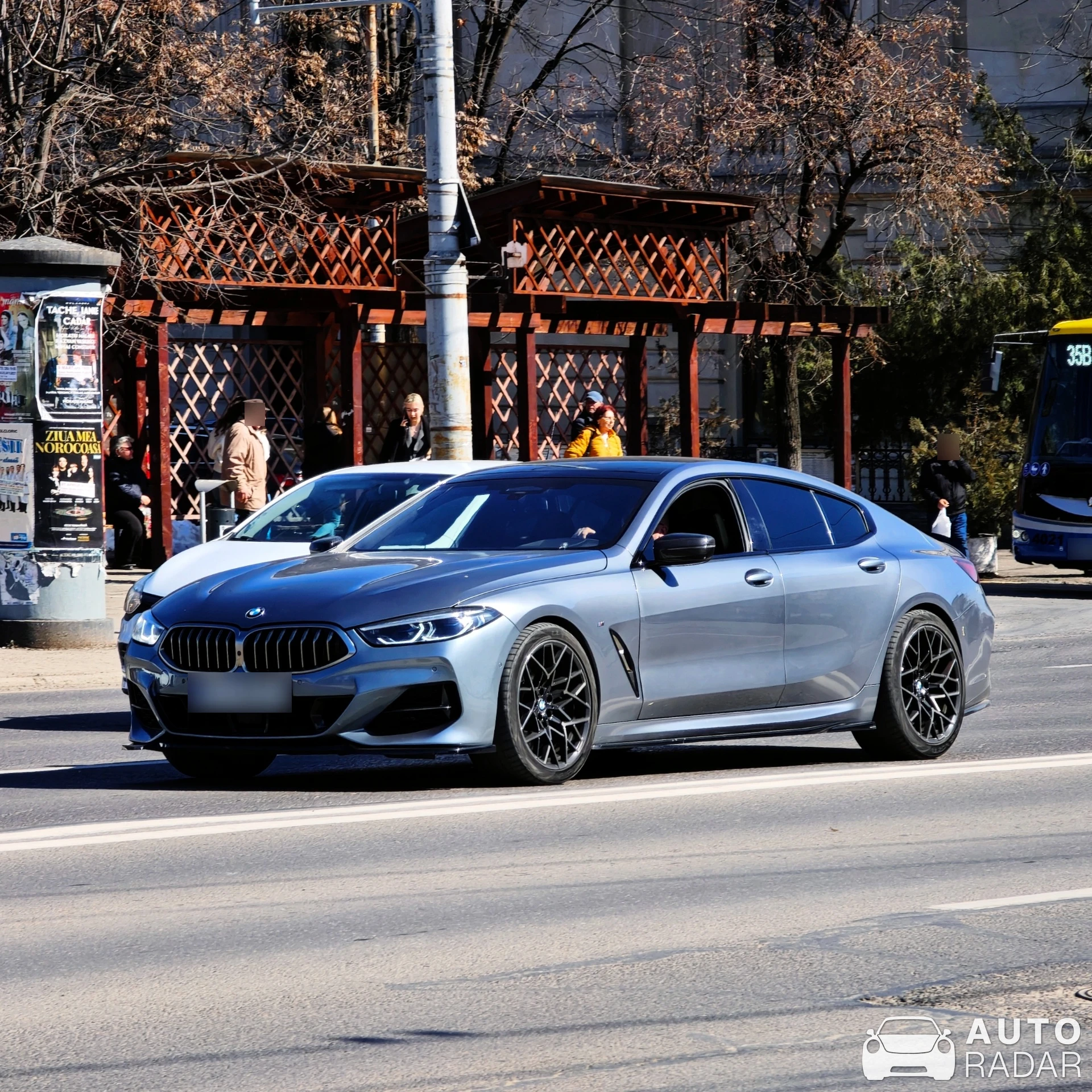 BMW M850i G16 Gran Coupé spotted in Ploiești