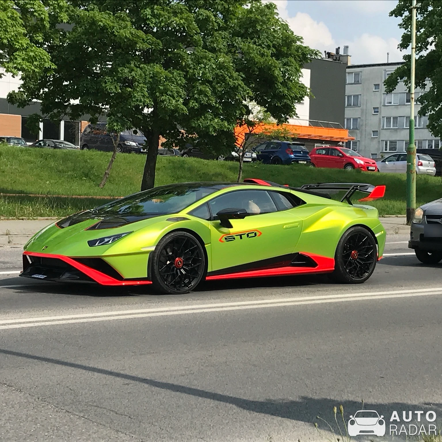 Lamborghini Huracán LP640-2 STO spotted in Dębica, Polska