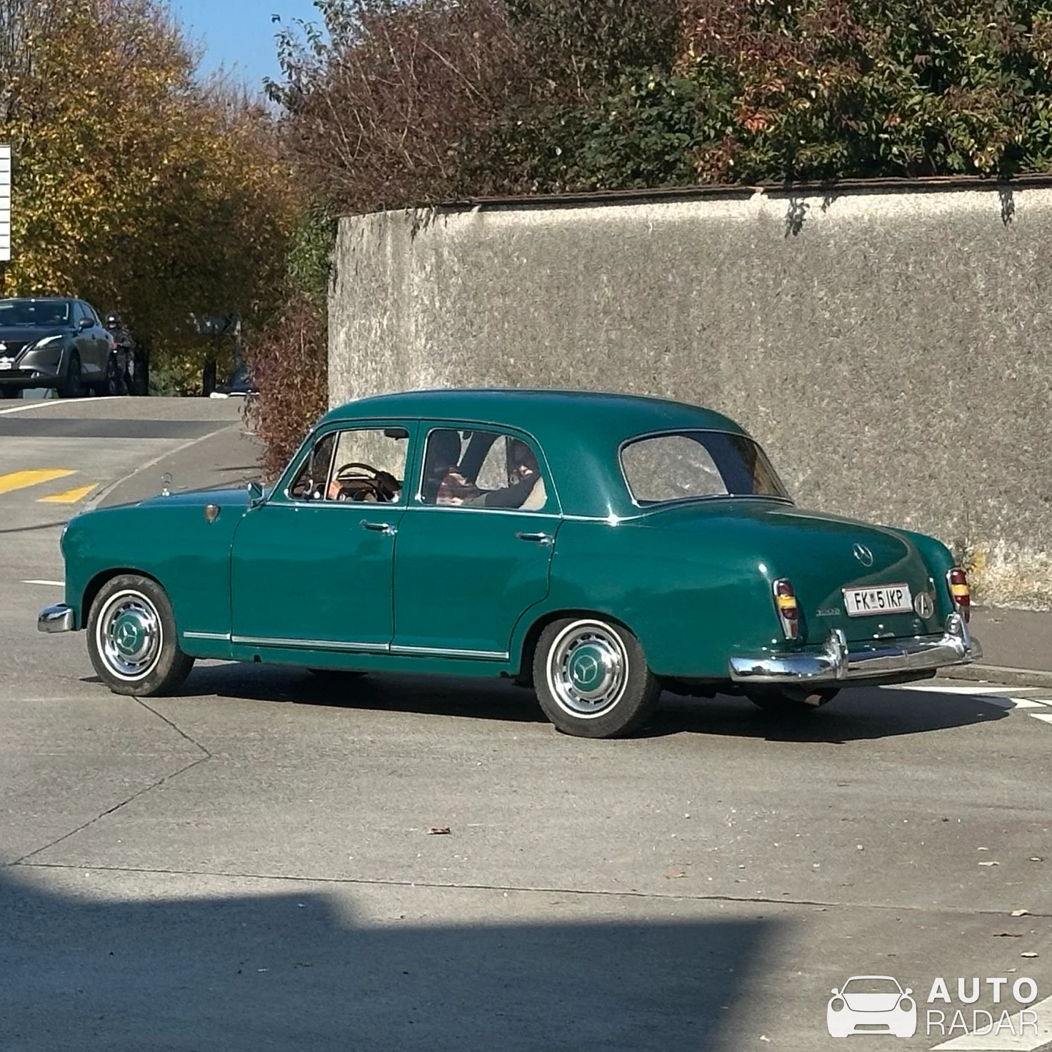 Mercedes-Benz Ponton spotted in Freienbach