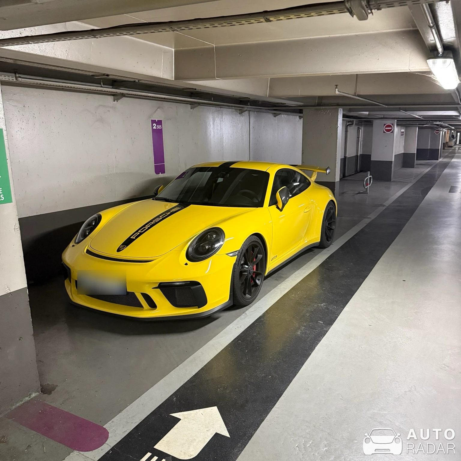 Porsche 991 GT3 MkII spotted in Bordeaux, France