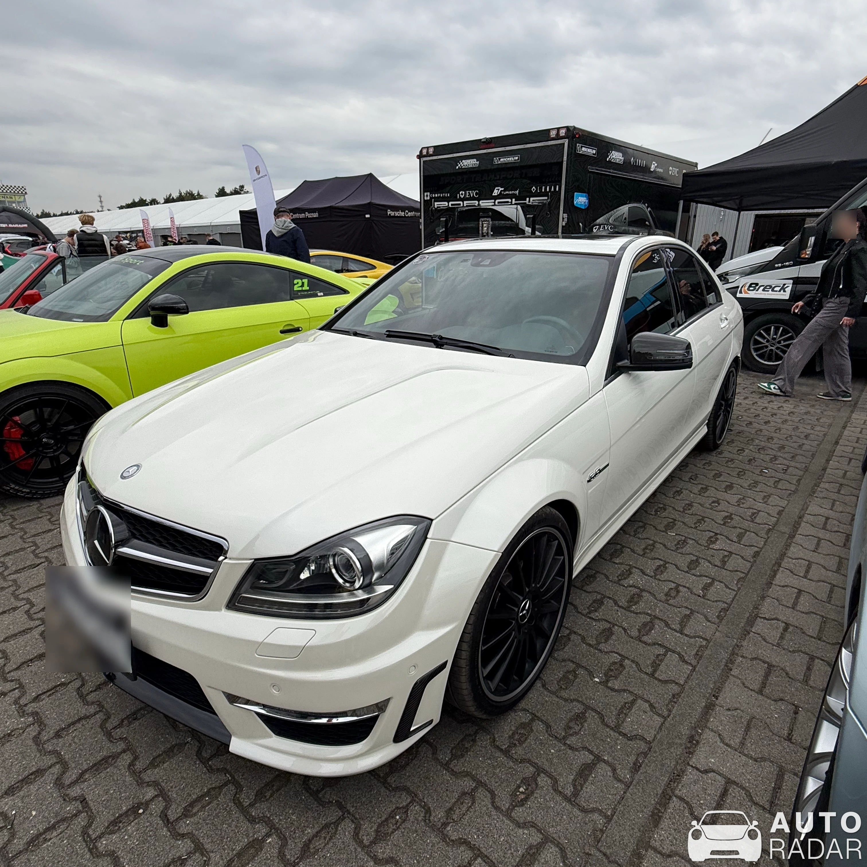 Mercedes-Benz C 63 AMG Estate 2012 spotted in Poznań