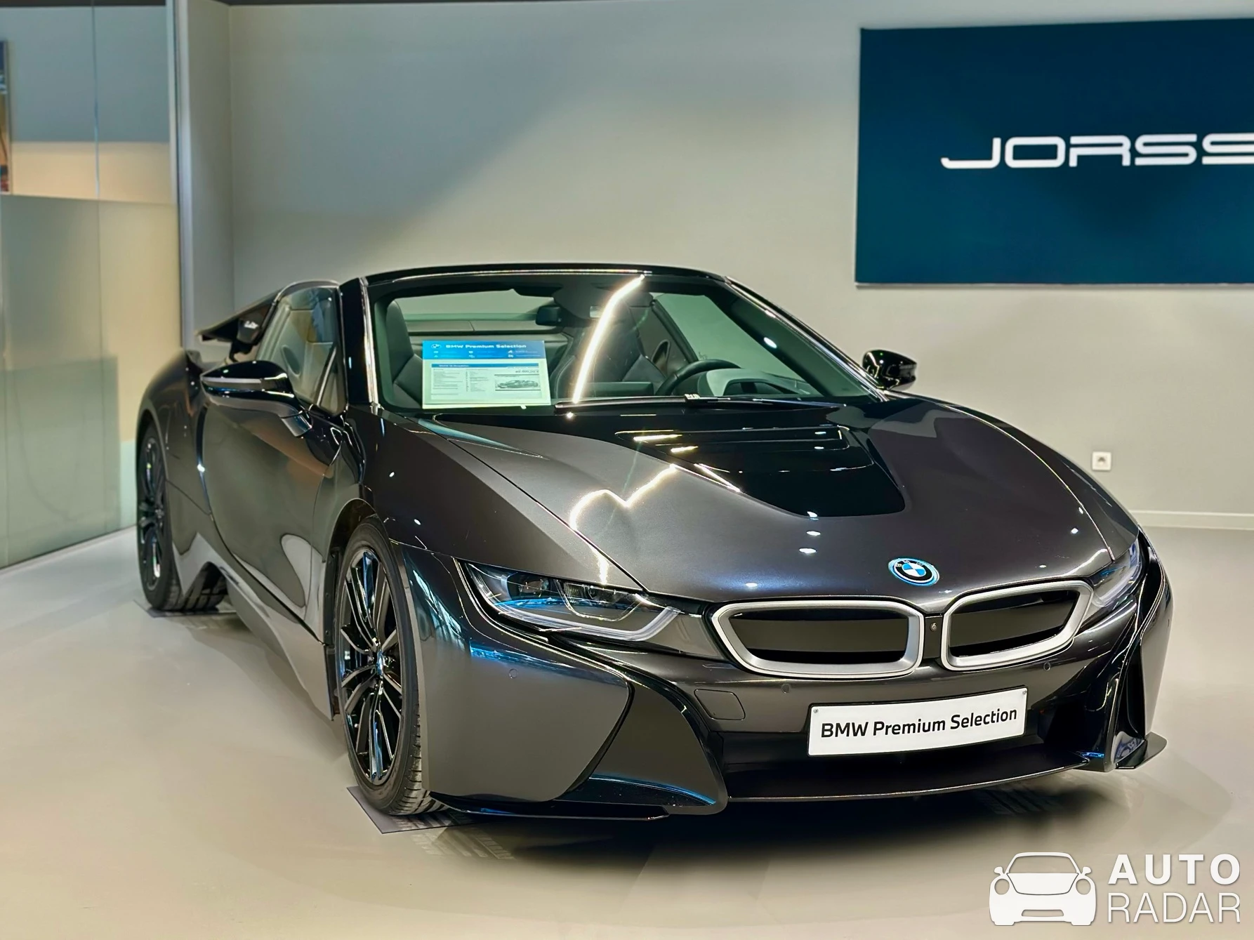 BMW i8 Roadster spotted in Antwerpen, Belgium