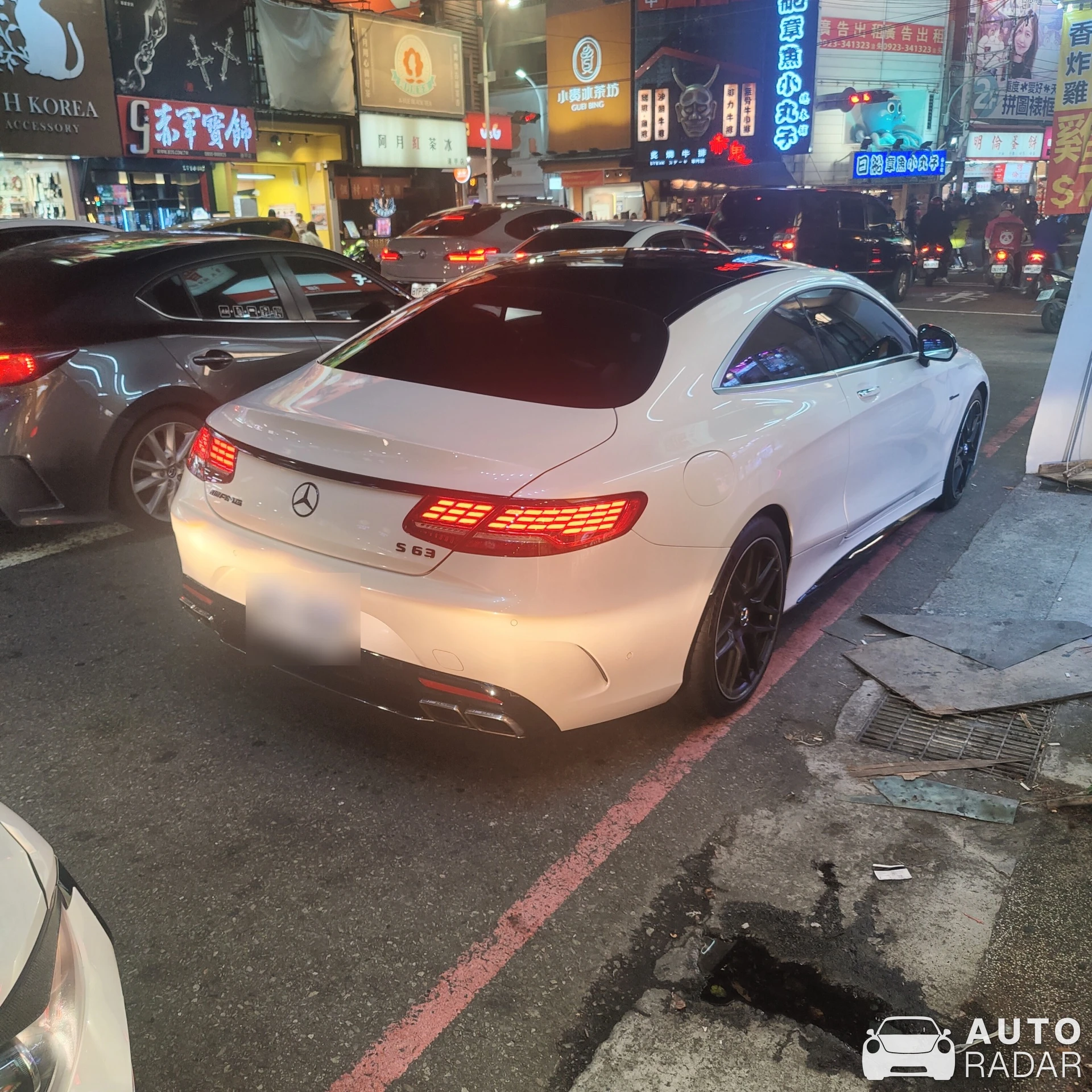 Mercedes-AMG S 63 Coupé C217 spotted in Xitun District, Taiwan