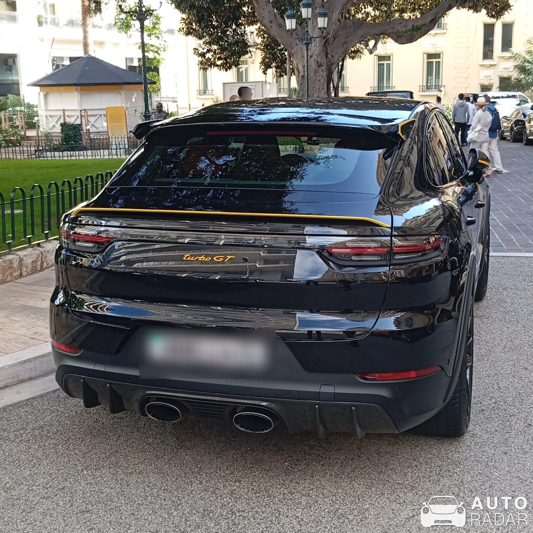Porsche Cayenne Coupé Turbo GT spotted in , Monaco