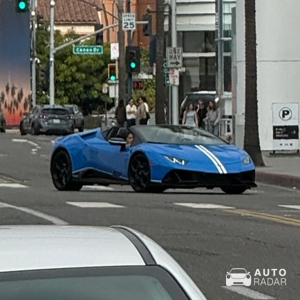 Lamborghini Huracán LP640-4 EVO Spyder 60th Anniversary spotted in Beverly Hills