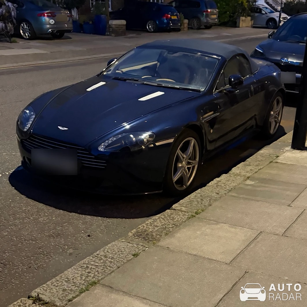 Aston Martin V8 Vantage S Roadster spotted