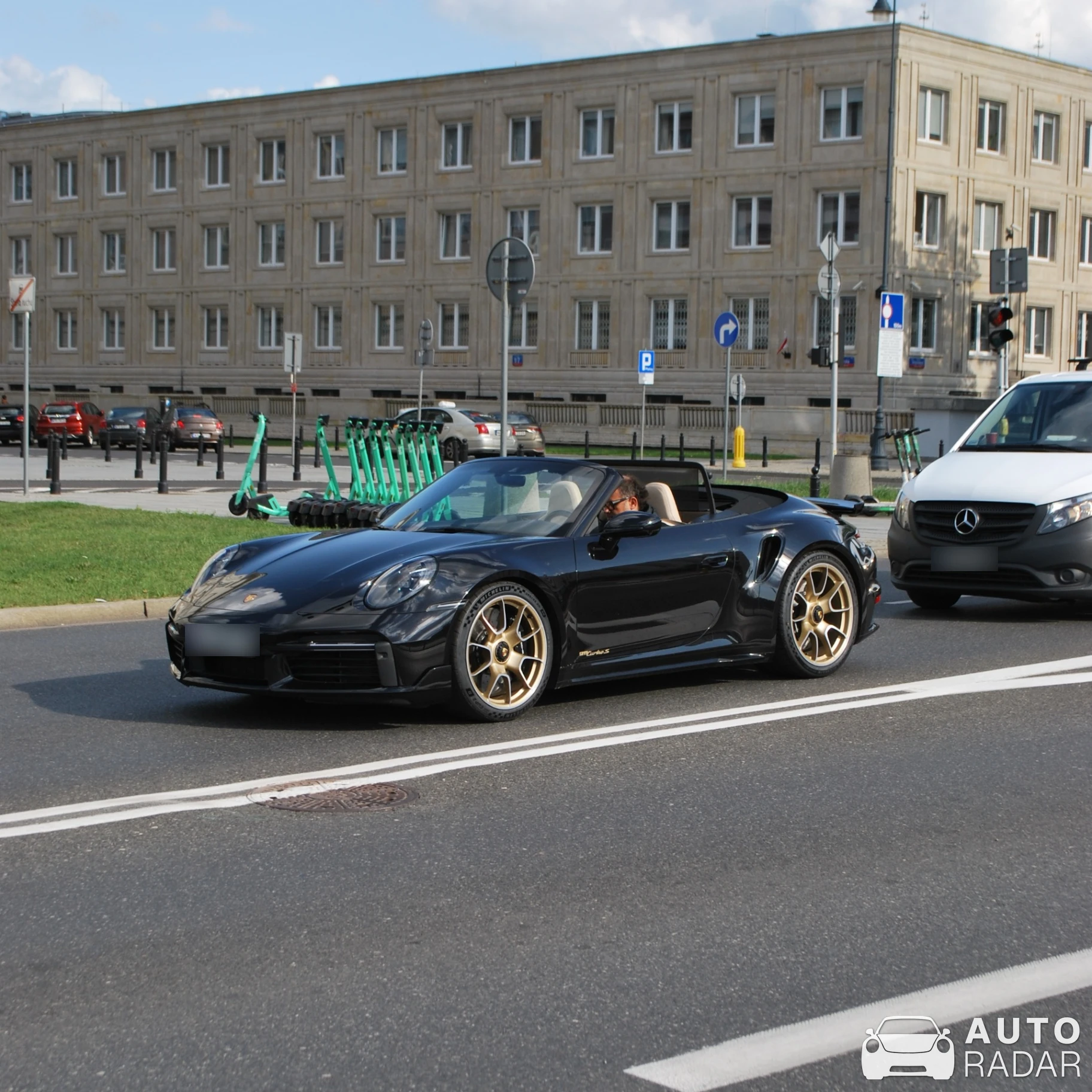 Porsche 992 Turbo S Cabriolet MkI spotted in Warszawa, Poland