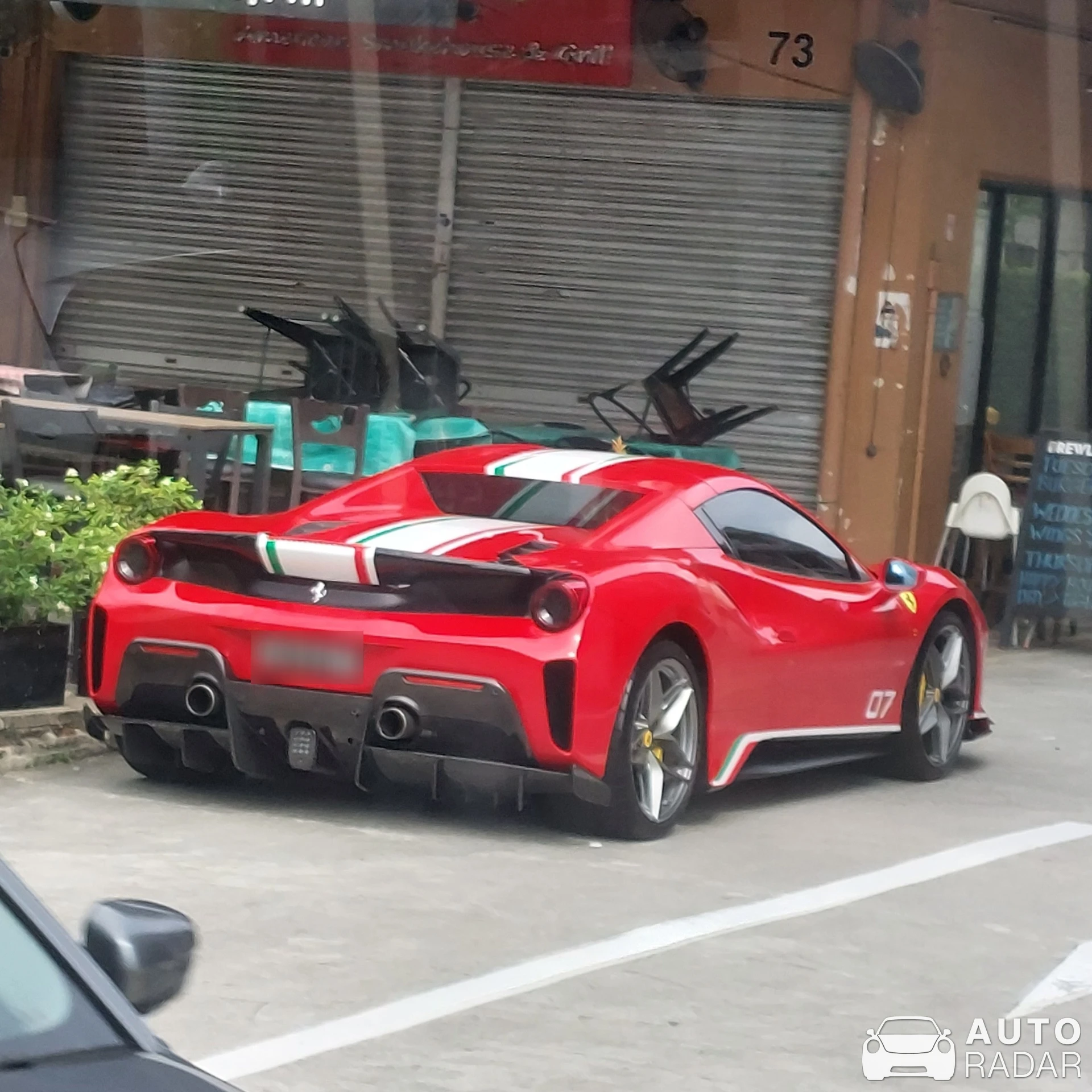 Ferrari 488 Pista Spider spotted in Singapore, Singapore