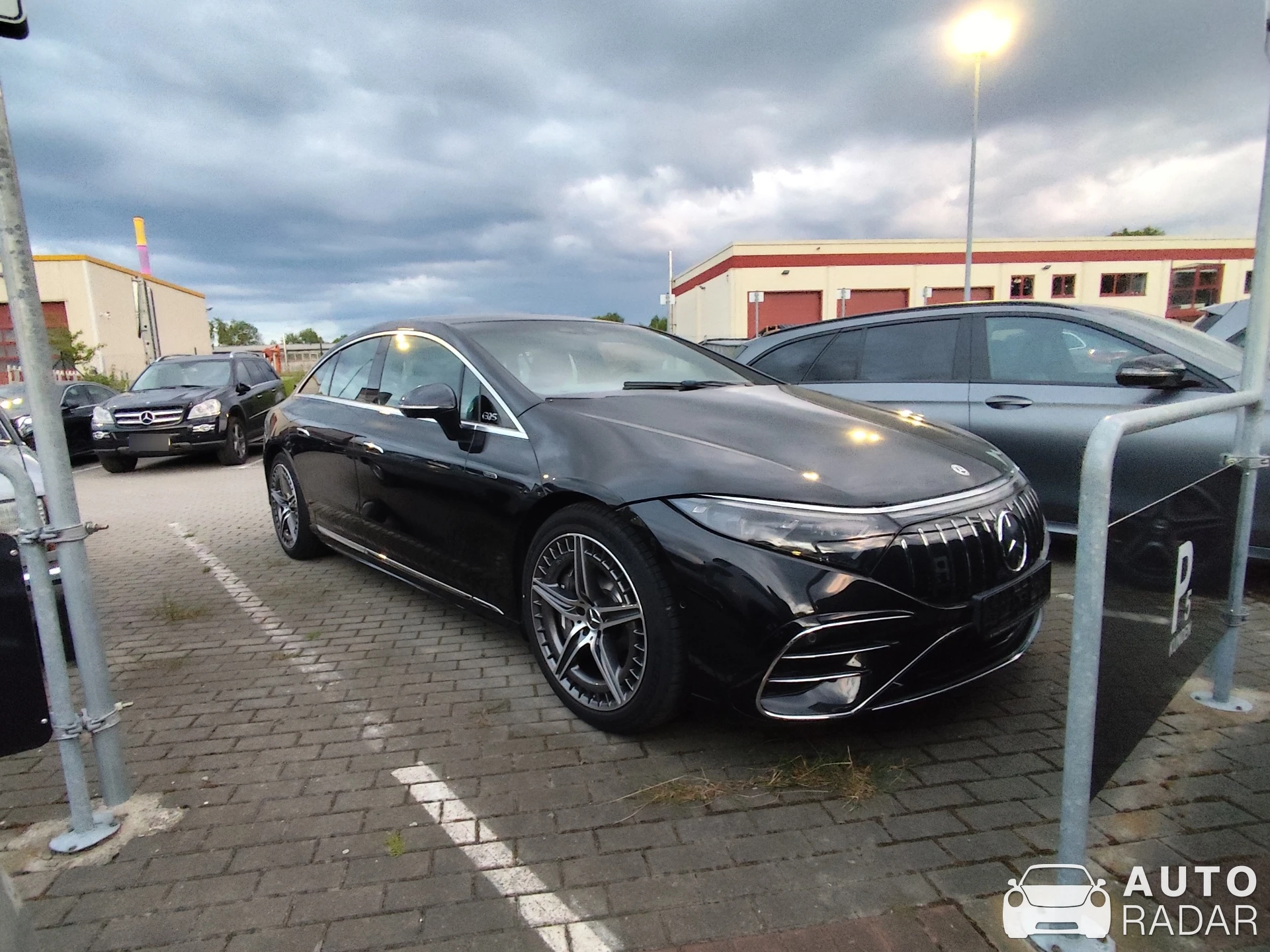 Mercedes-AMG EQE 53 spotted in Chemnitz
