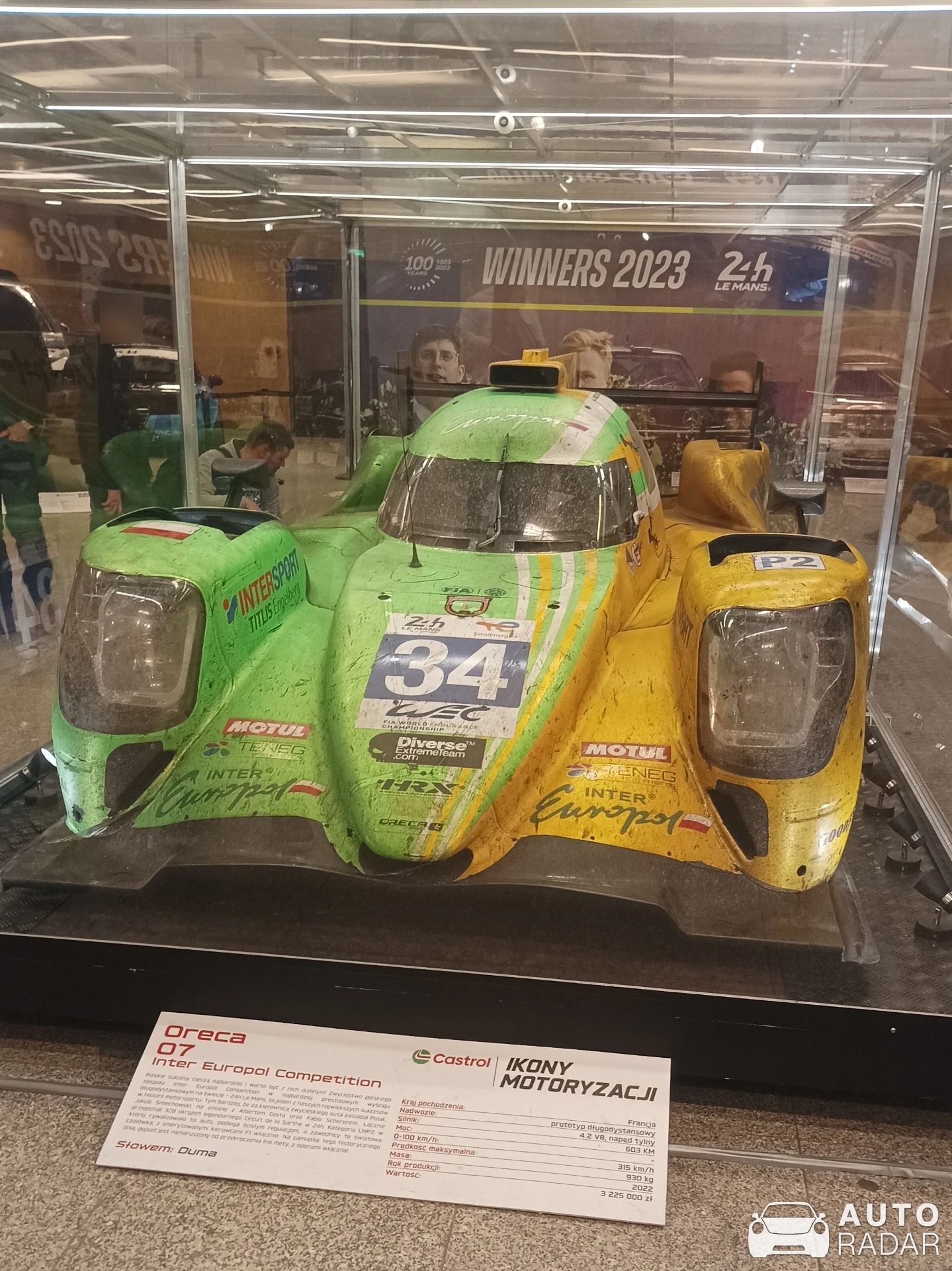 Oreca 07 spotted in Warszawa
