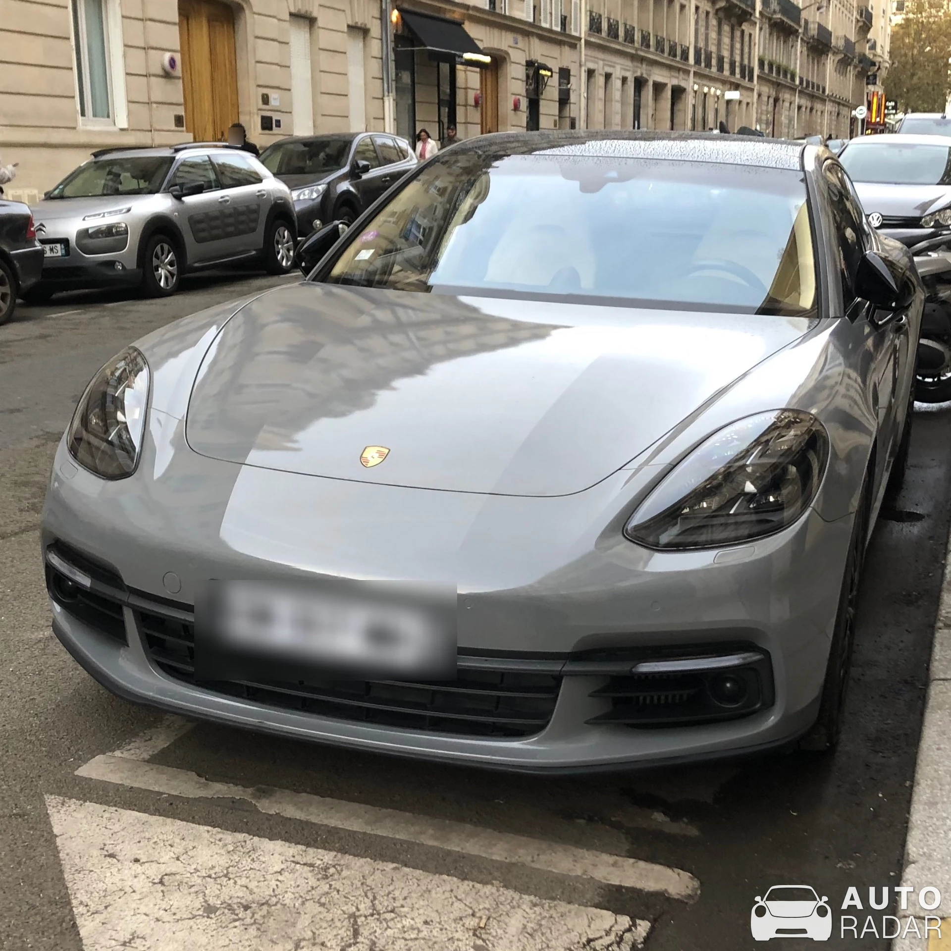 Porsche 971 Panamera S spotted in Paris, France