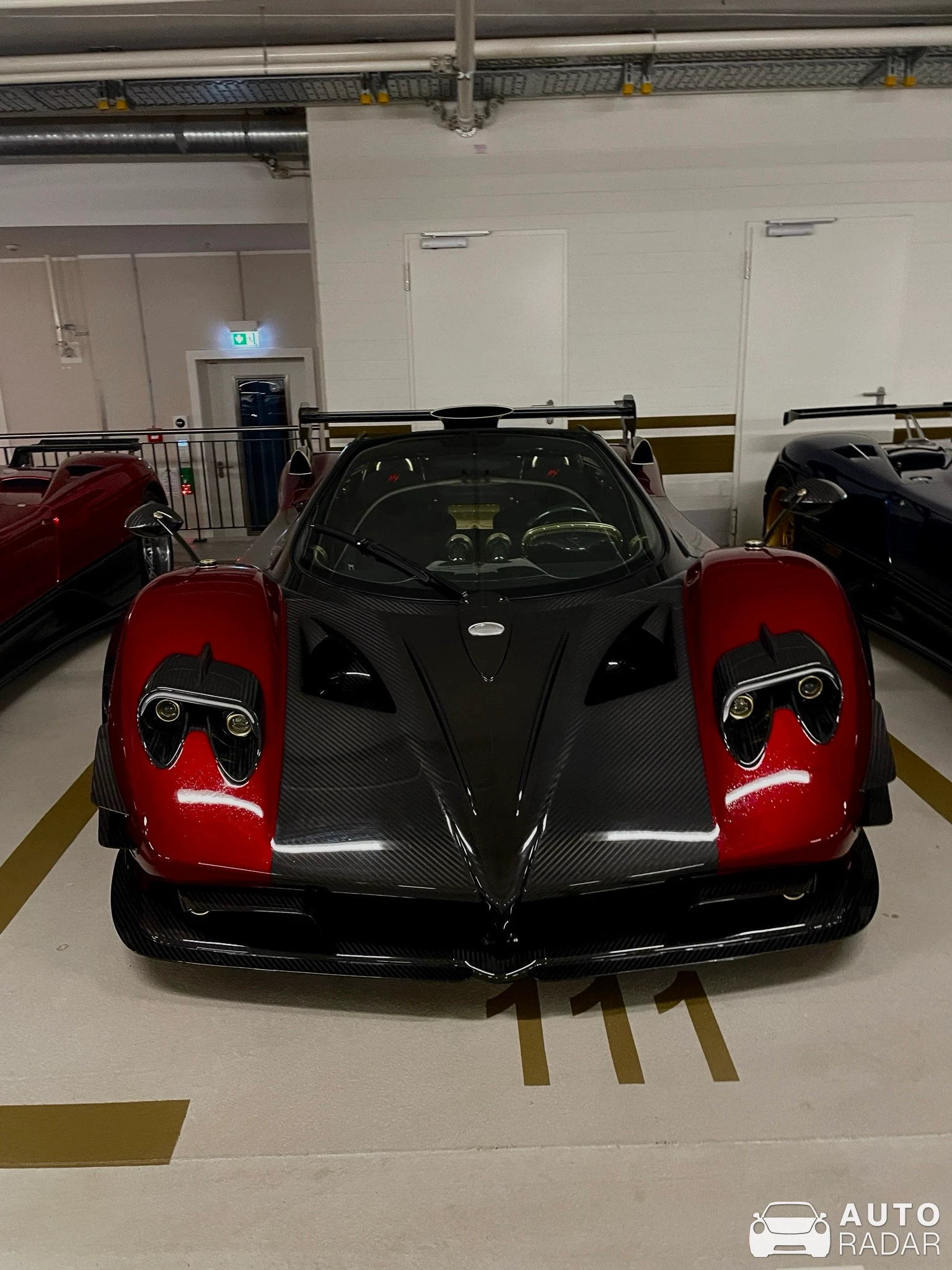 Pagani Zonda 760 Roadster spotted in Düsseldorf