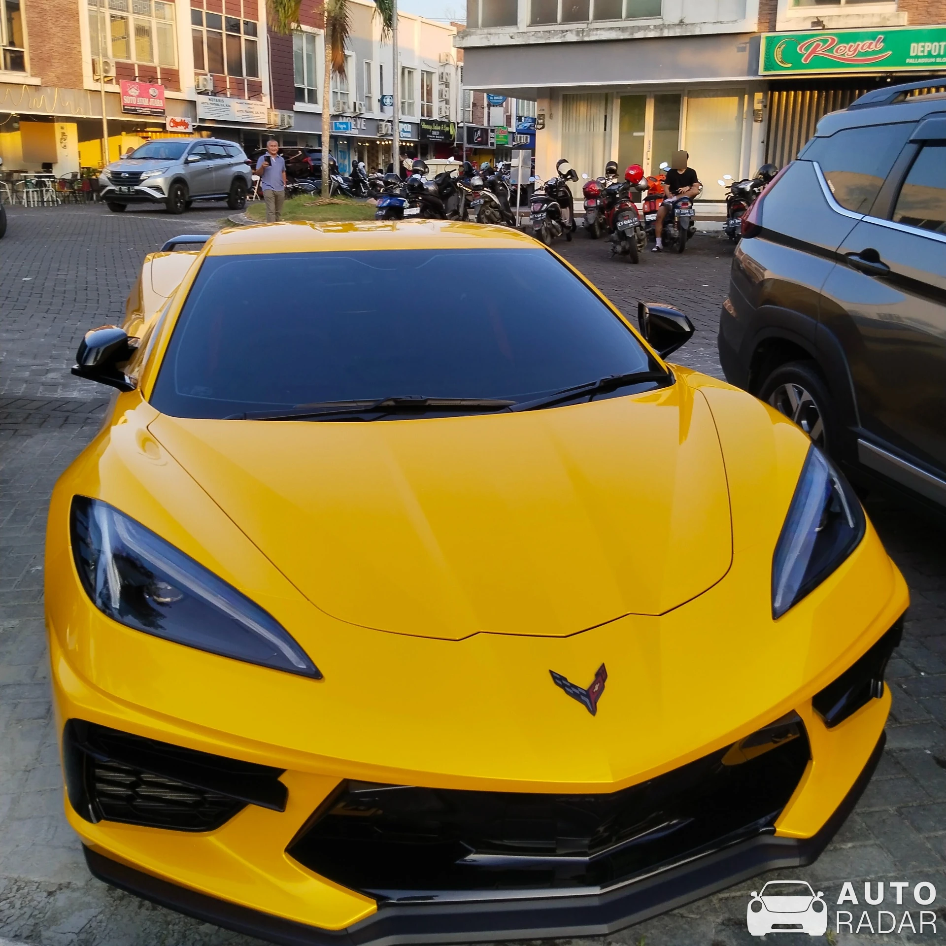 Chevrolet Corvette C8 spotted in Balikpapan City, Indonesia
