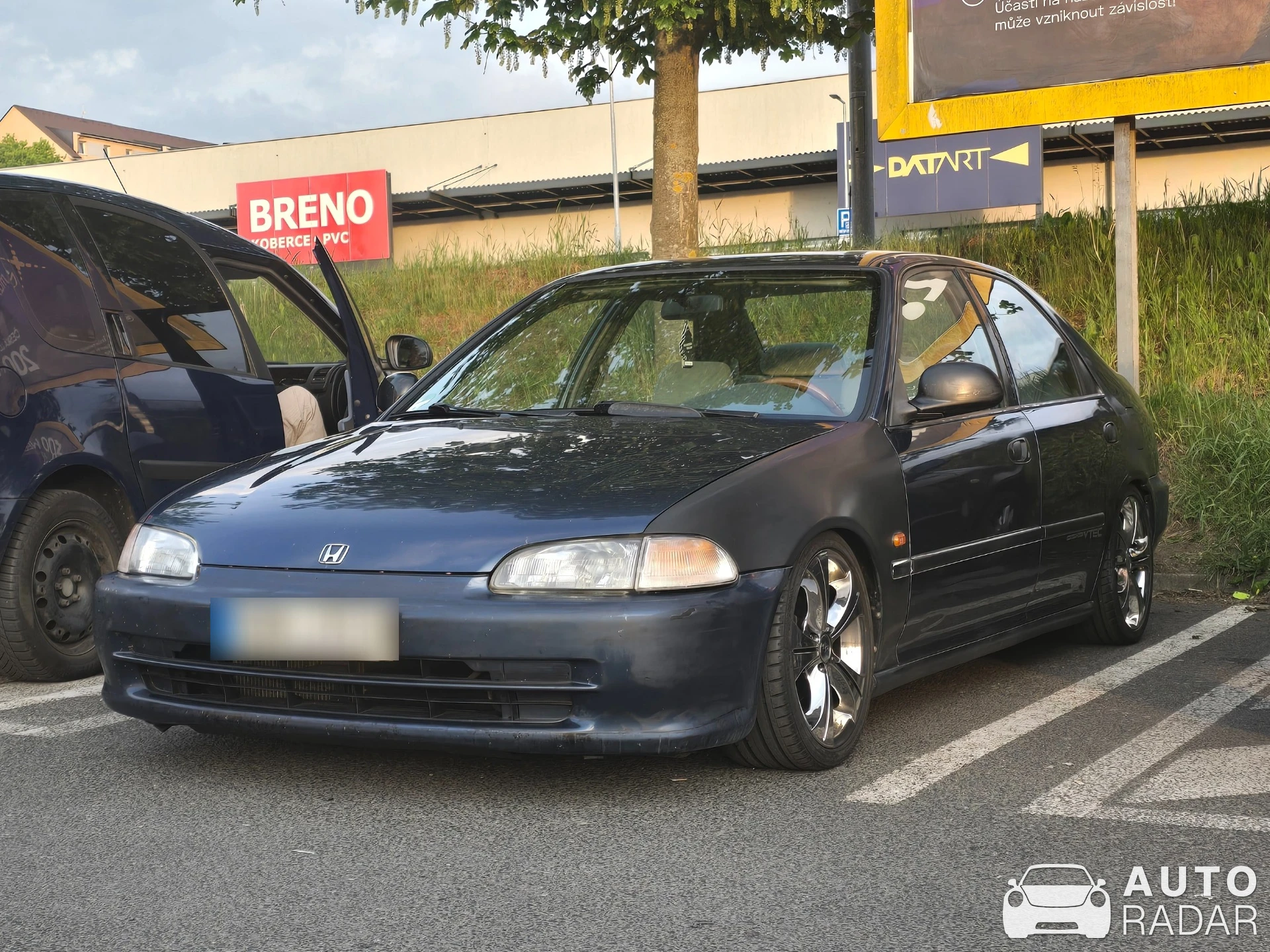 Honda Civic Sedan 1996 spotted in Cheb