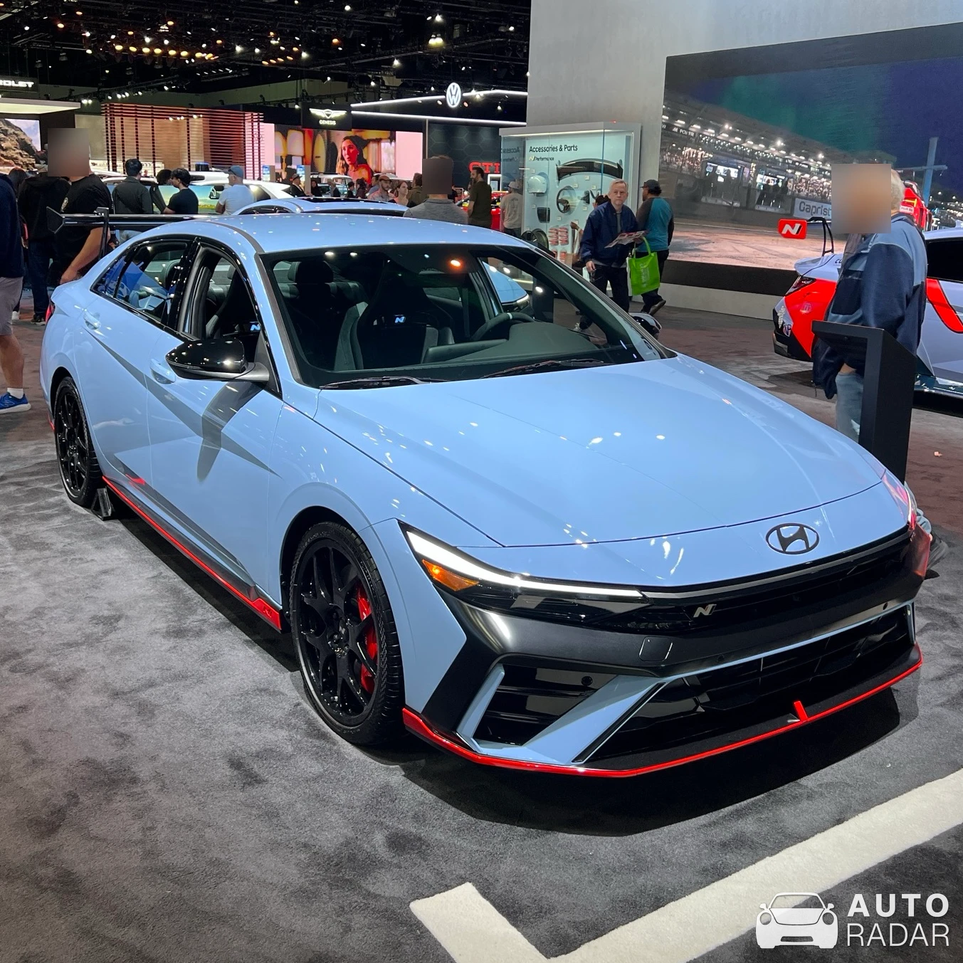 Hyundai Elantra N TCR Edition spotted in Los Angeles