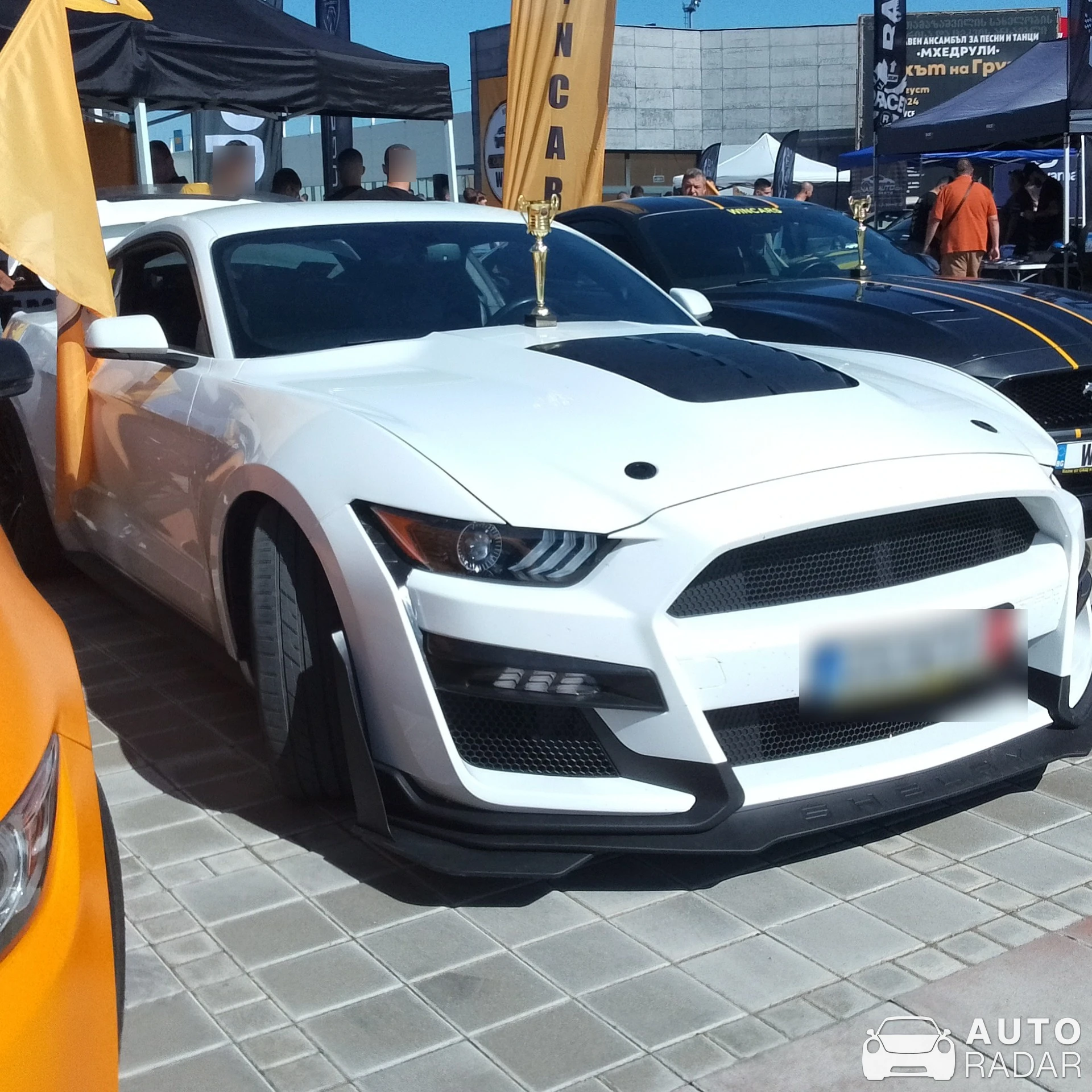 Ford Mustang Shelby GT500 spotted in Ruse, Bulgaria