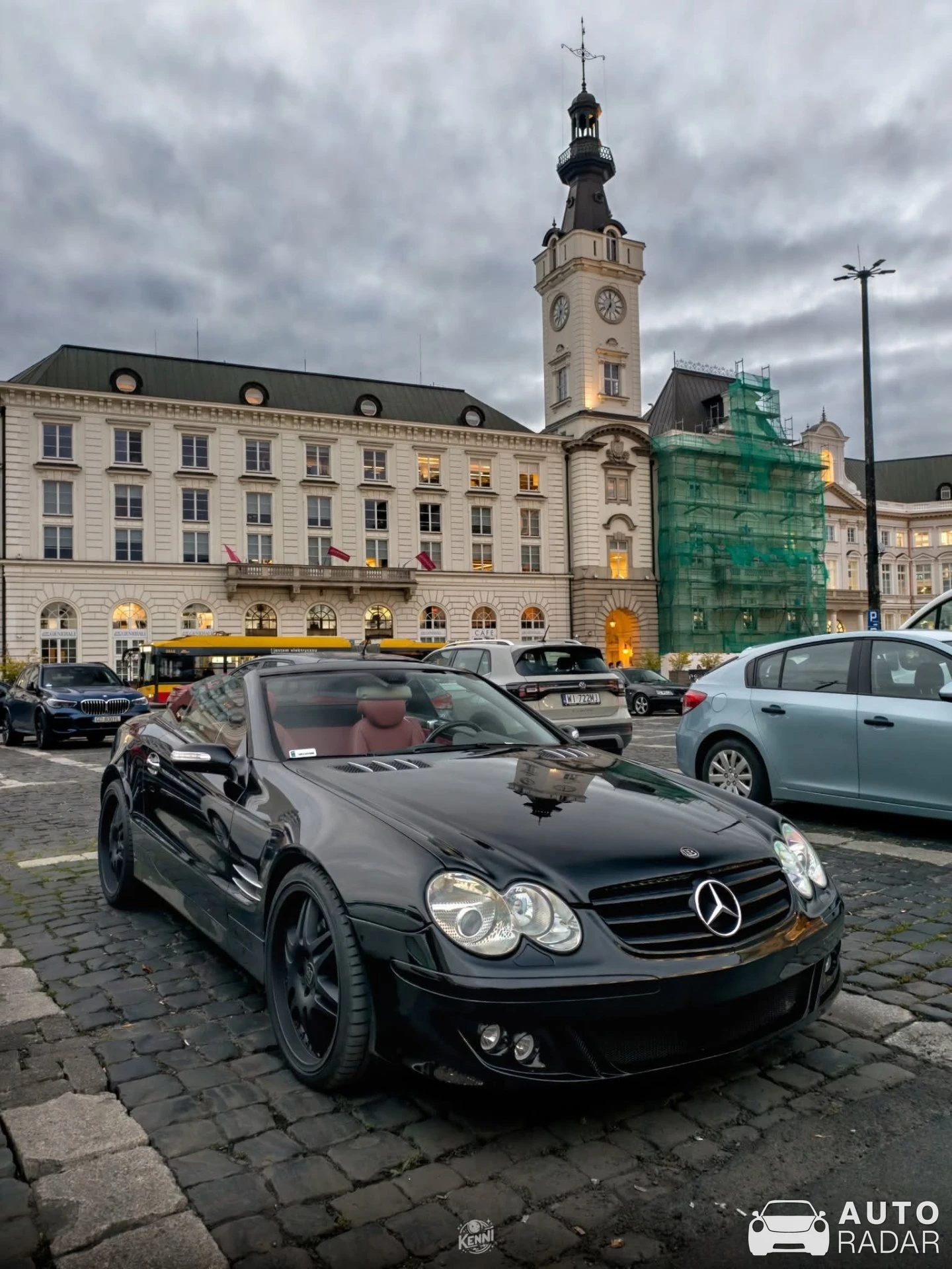 Mercedes-Benz SL 500 Brabus B11 R230 spotted in Warszawa
